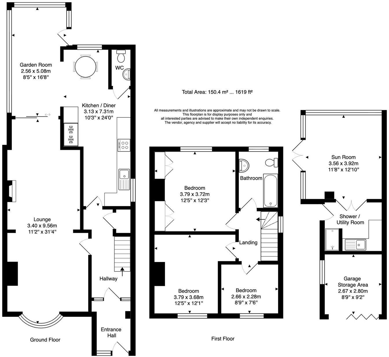 Melbourne Road, Ibstock, LE67 6NR floorplan