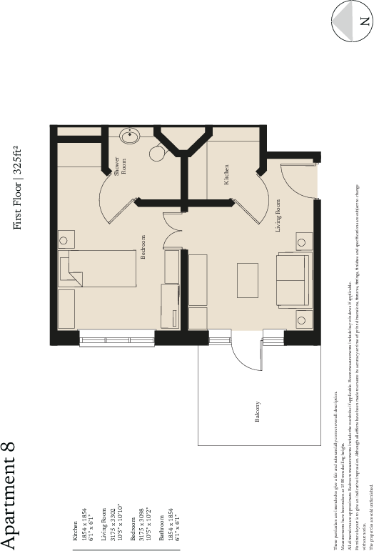 No. 8, Richmond Villages Nantwich, St. Josephs Way, Nantwich, Cheshire, CW5 6LZ floorplan