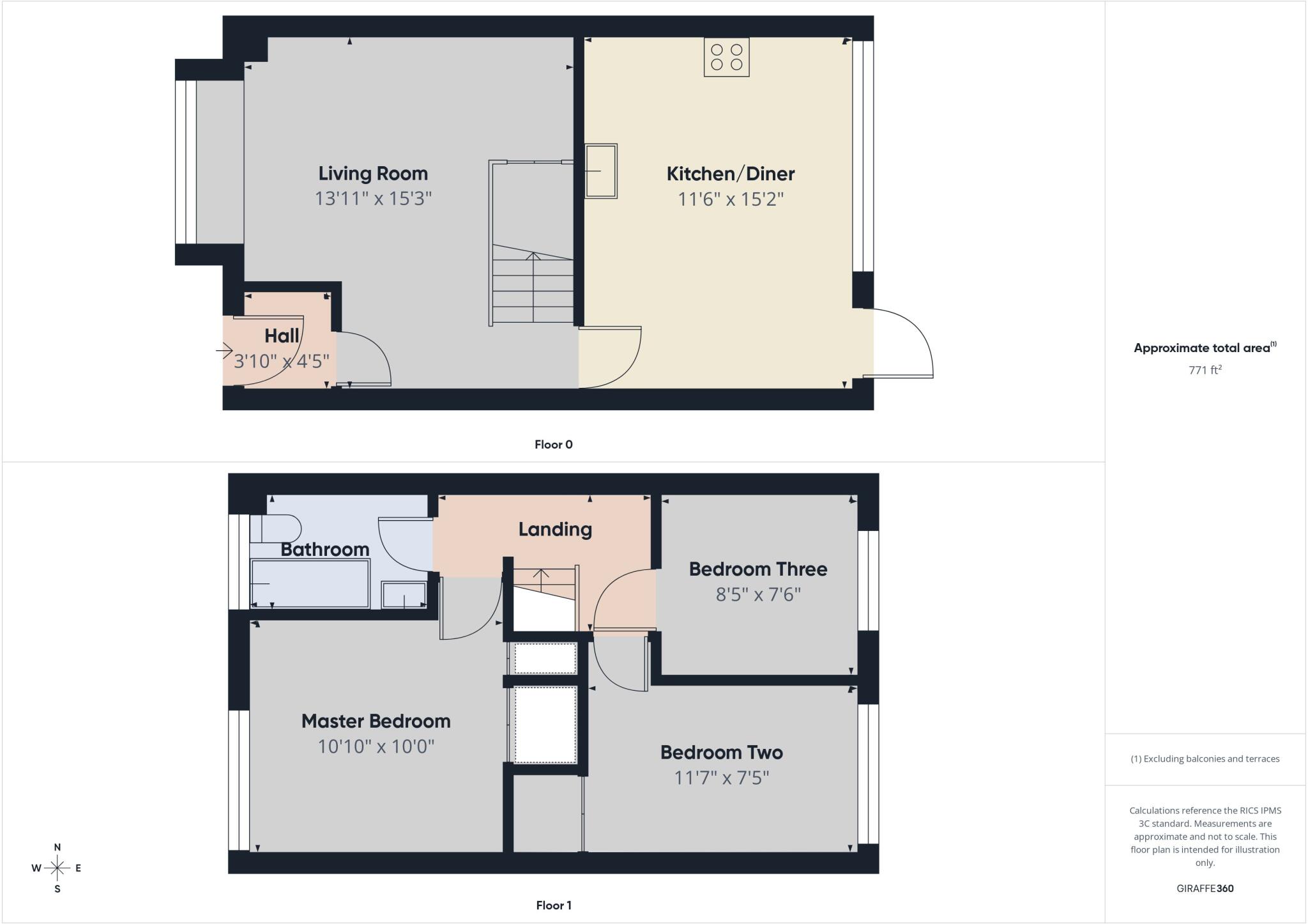 Mirberry Mews, Lenton floorplan