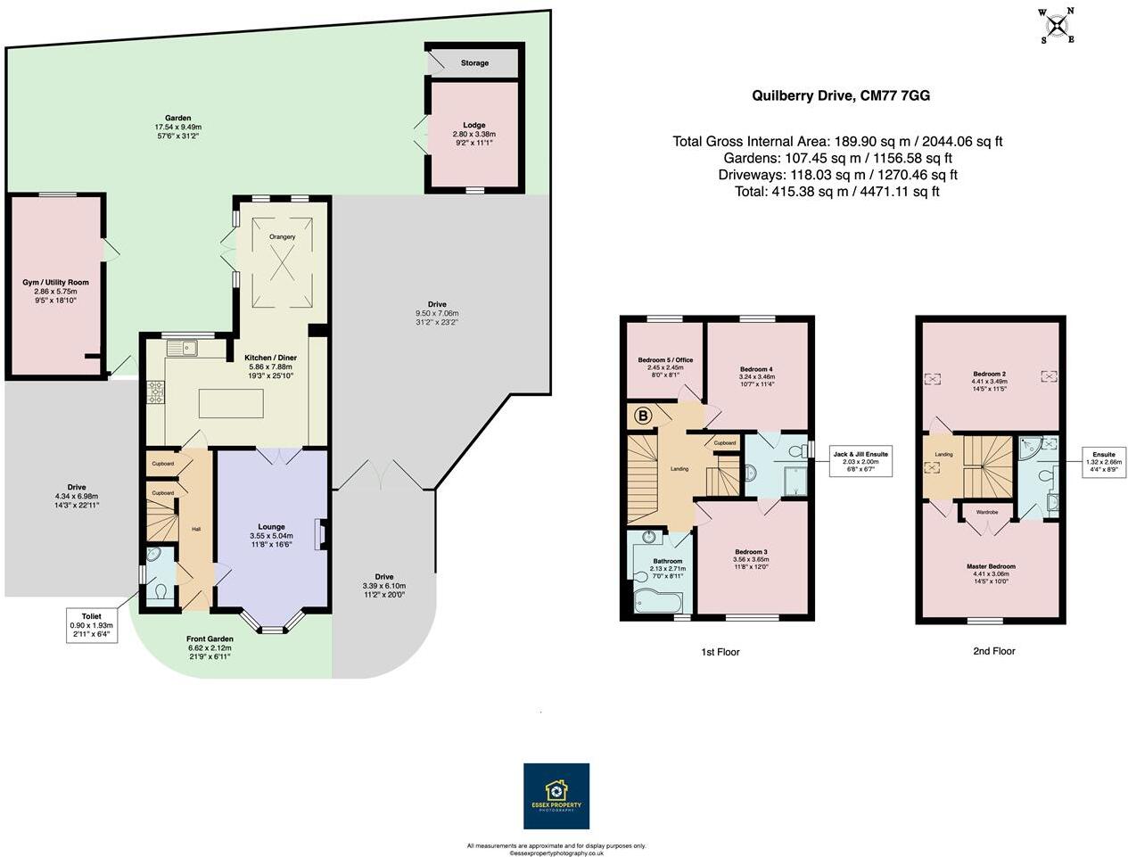 Quilberry Drive, Braintree floorplan