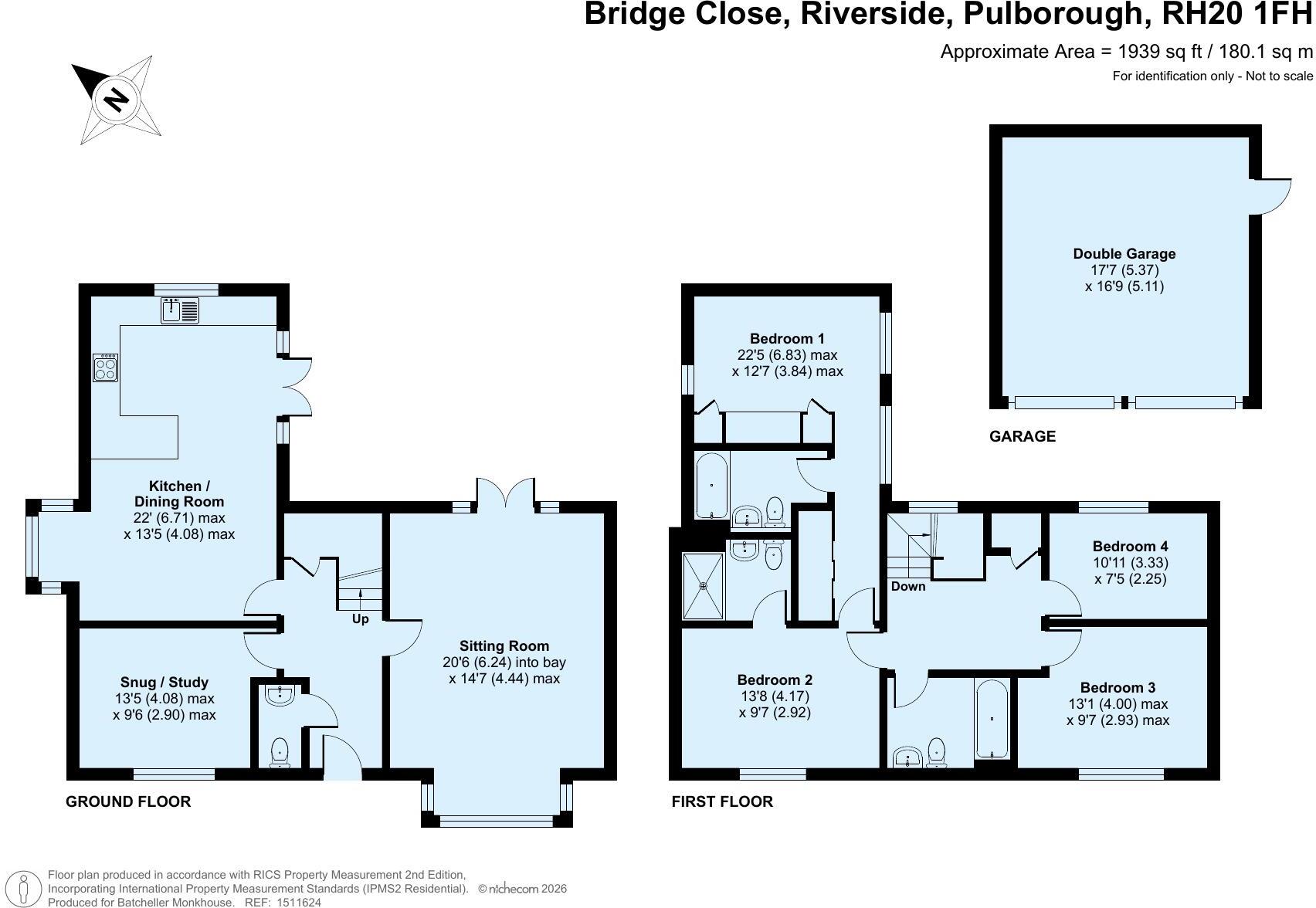 Codmore Hill, Pulborough floorplan