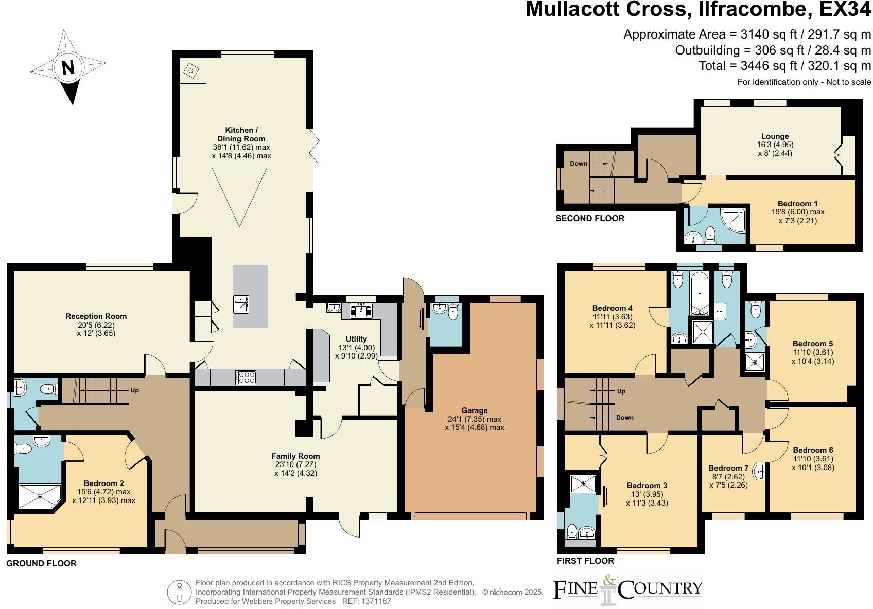 Mullacott Cross, Ilfracombe, Devon, EX34 floorplan