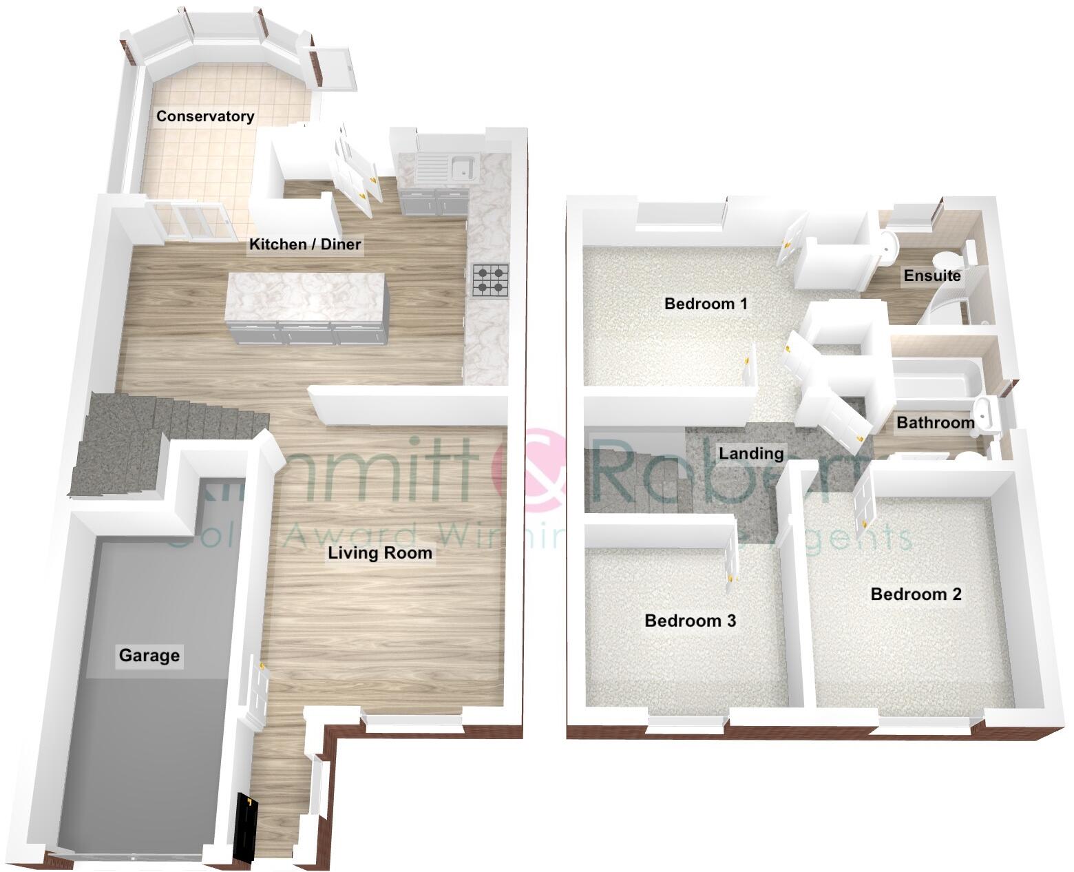 Tiverton Close, Houghton le Spring, Tyne and Wear, DH4 4XR floorplan