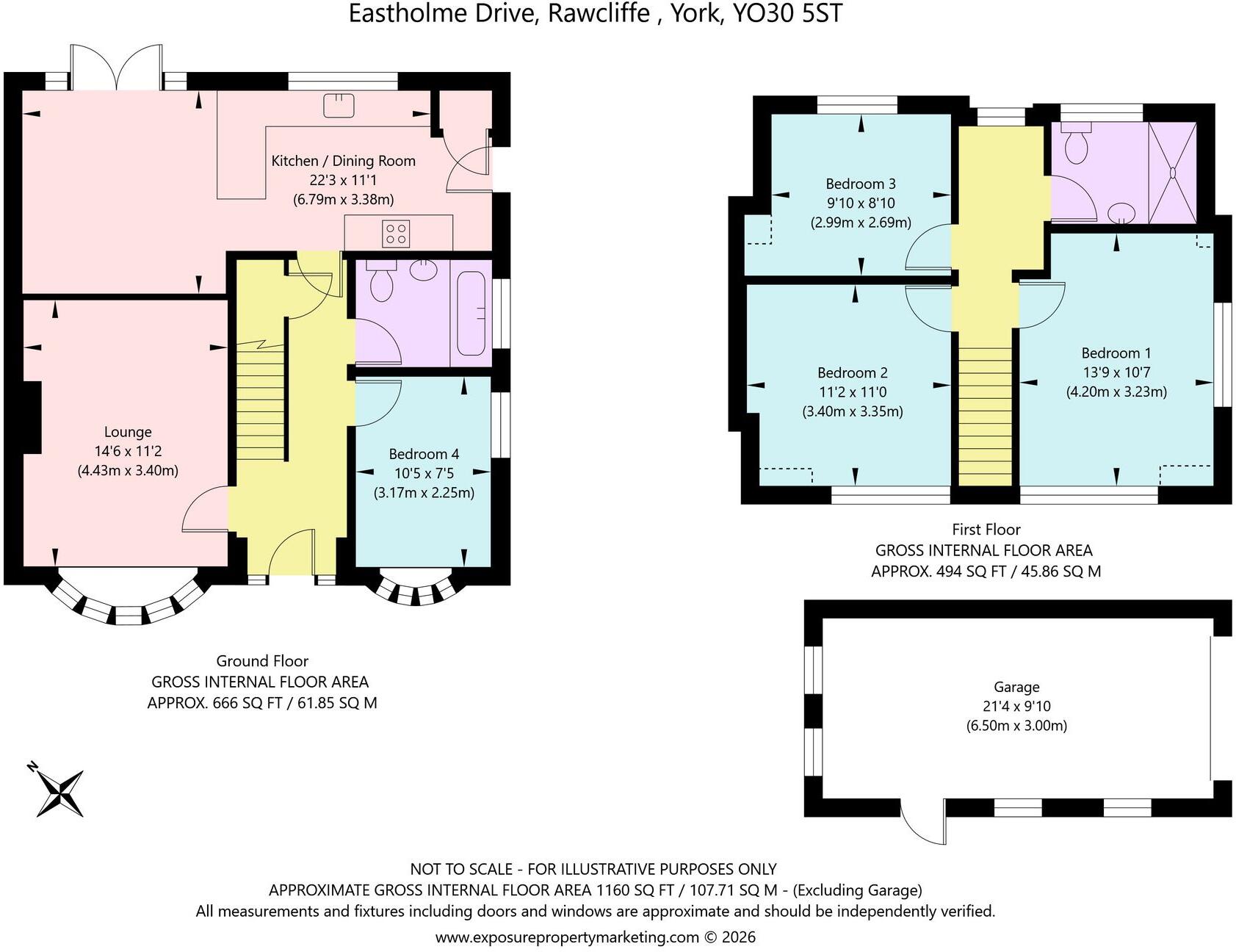 Eastholme Drive, York, YO30 floorplan