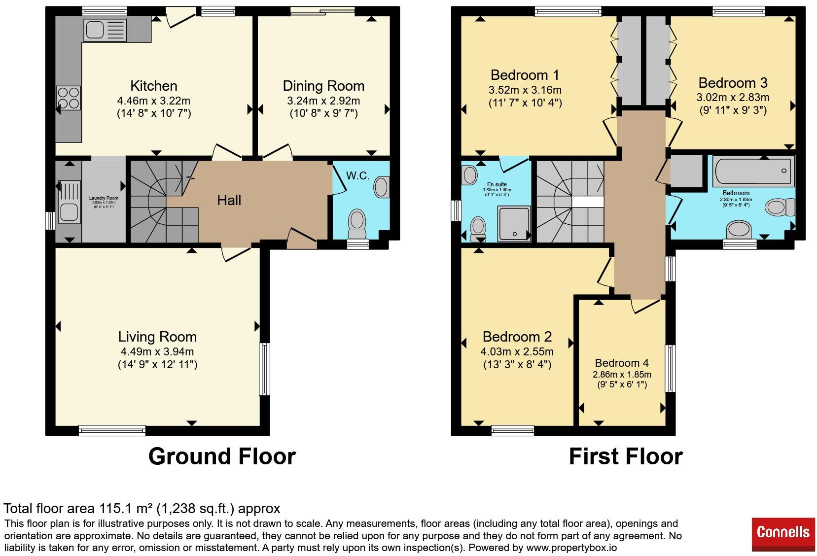 Limlow Close, Northampton floorplan