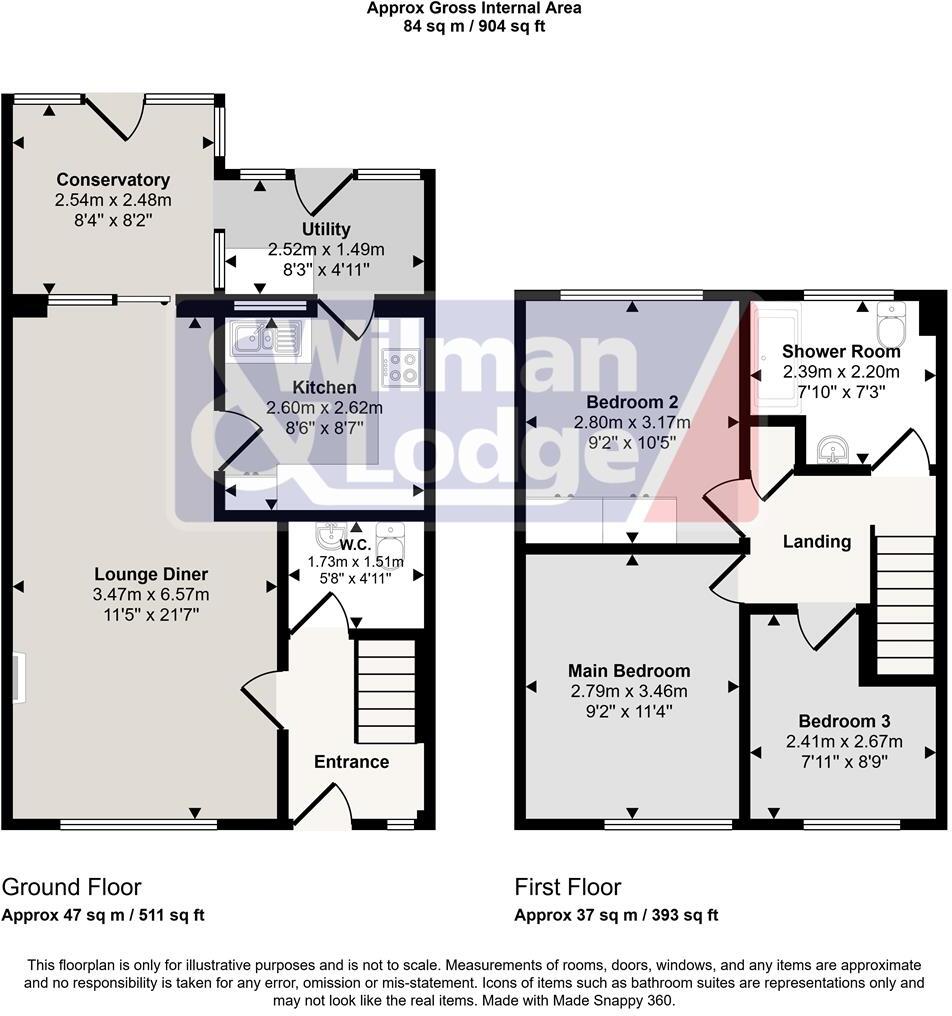 Colne Road, Glusburn floorplan