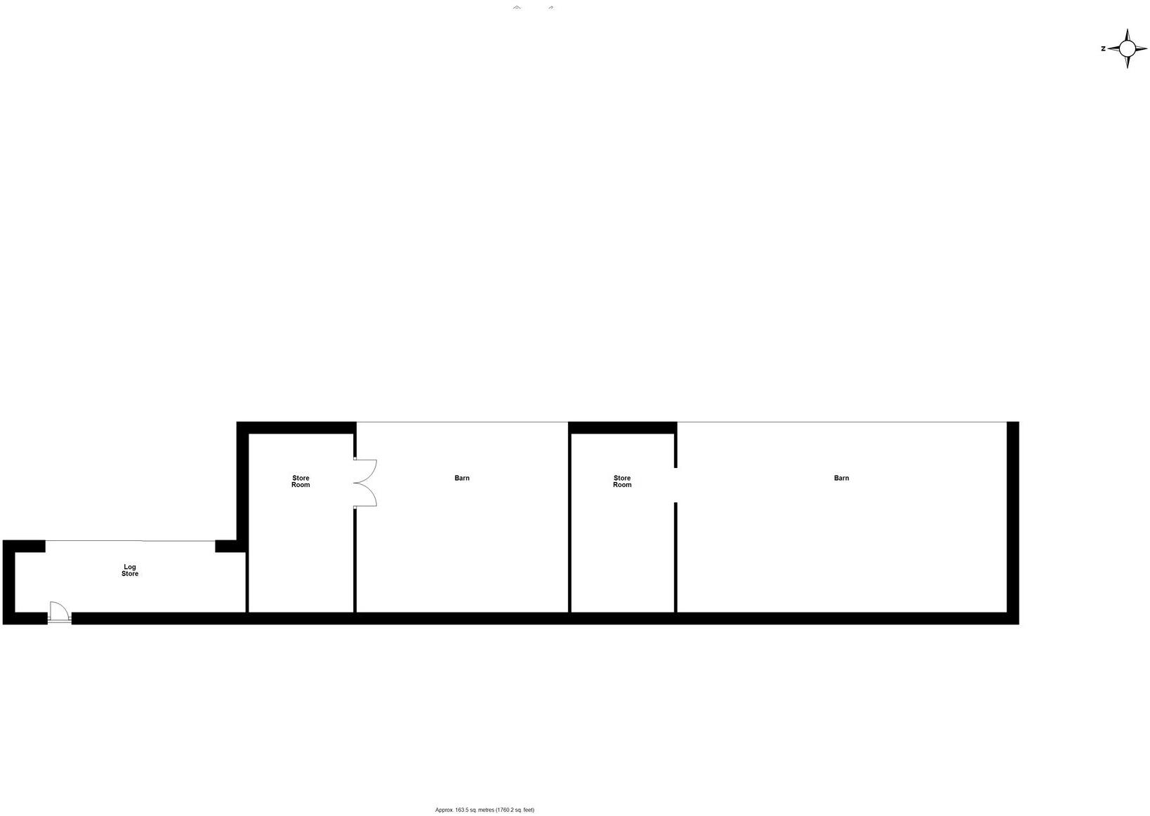 The March Barn, Welton, Northumberland floorplan