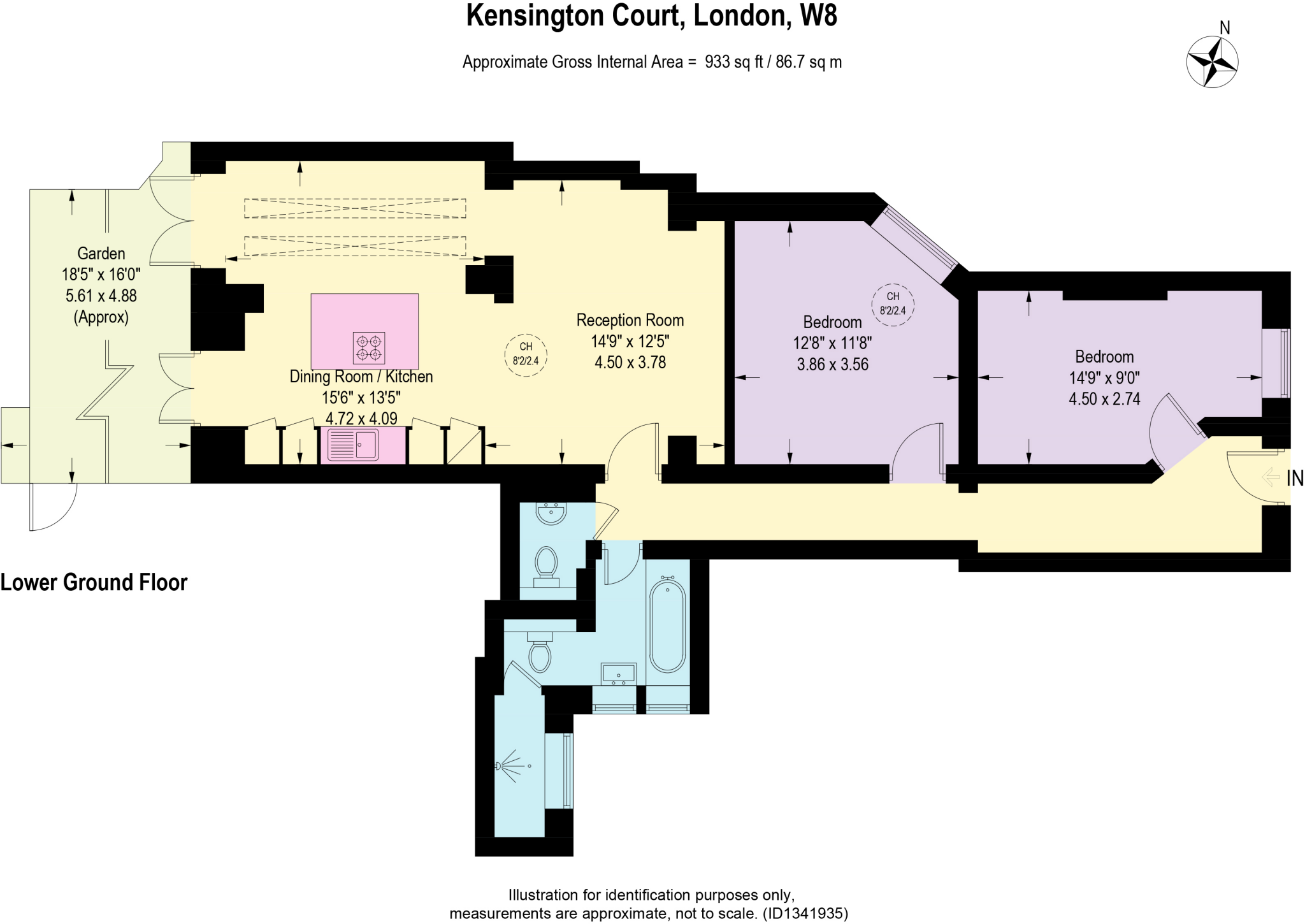 33 Kensington Court, London W8 floorplan
