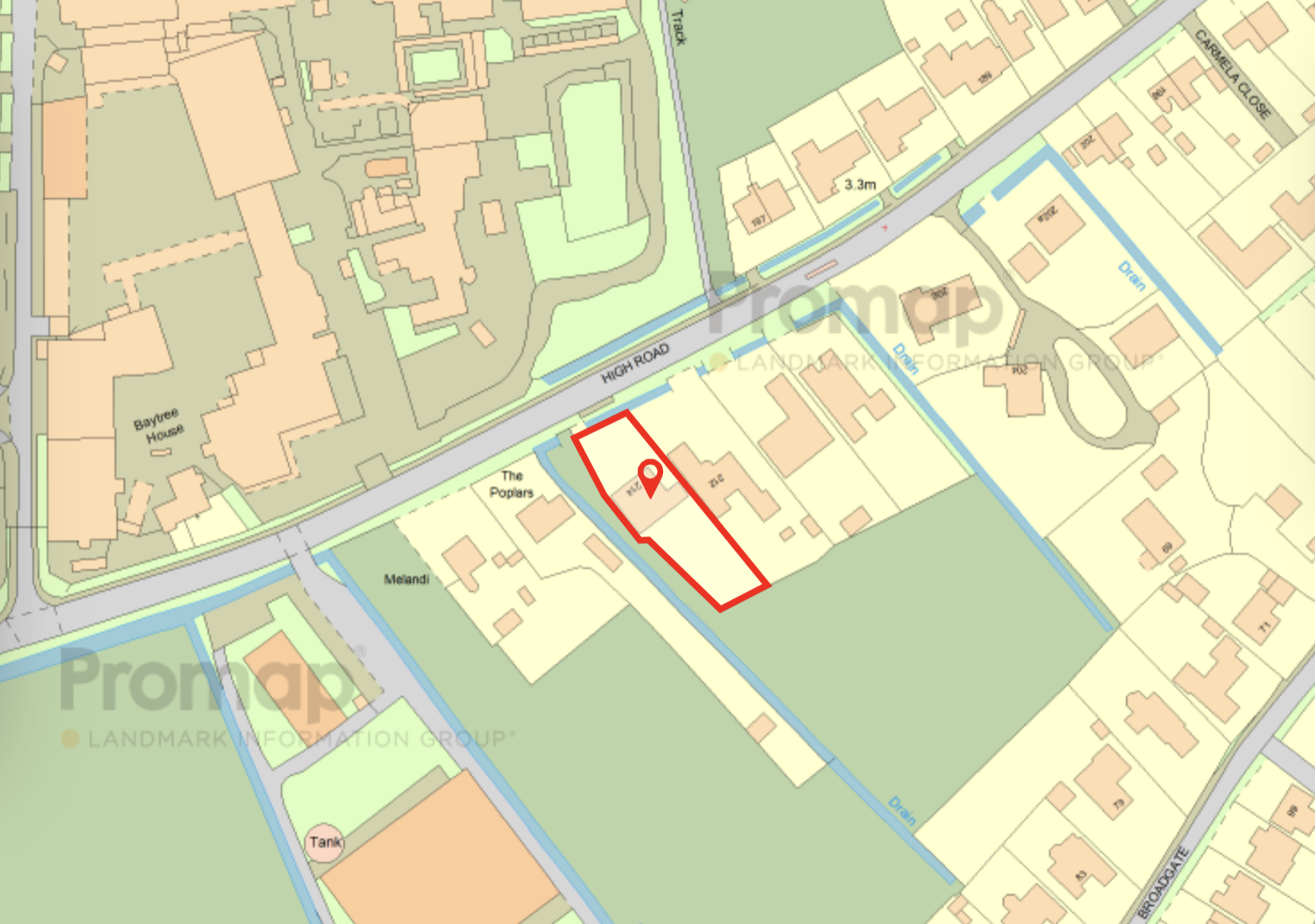 High Road, Weston, Spalding, Lincolnshire floorplan