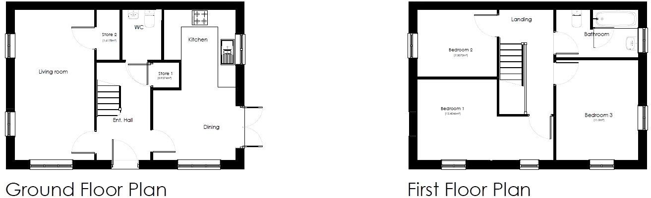 Stickford Close, Bedworth, Warwickshire floorplan