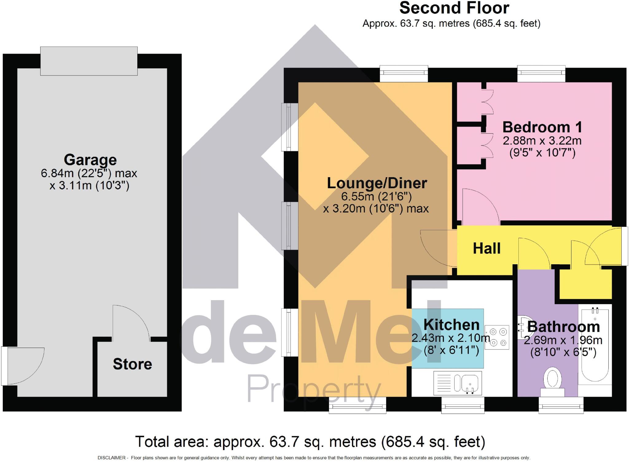 Lloyd Close, Cheltenham, Gloucestershire, GL51 floorplan