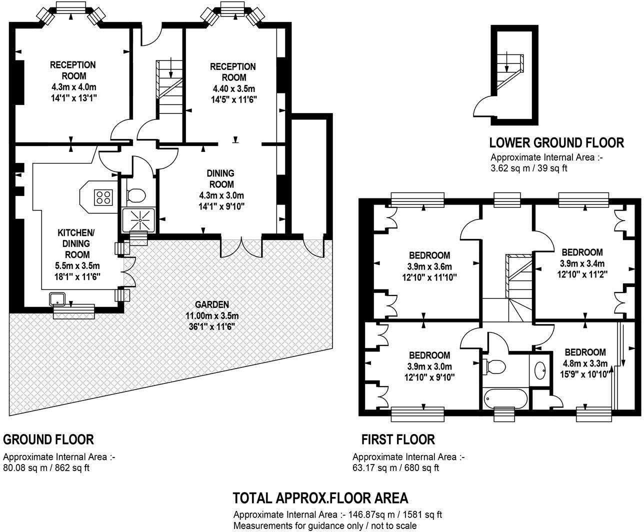 Finsen Road, Camberwell, SE5 floorplan
