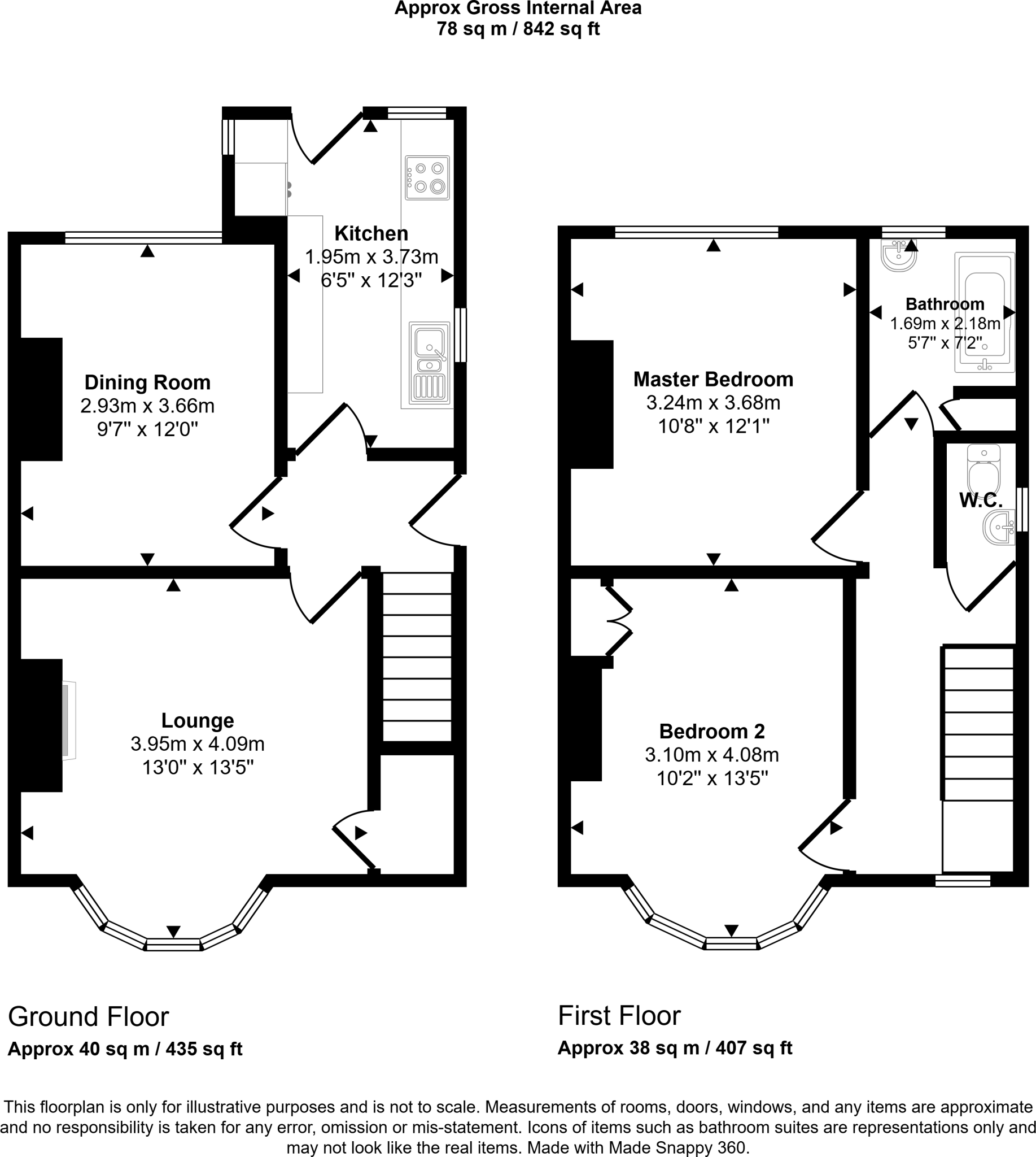 Denton Road, Newcastle upon Tyne, Tyne and Wear, NE15 7HD floorplan