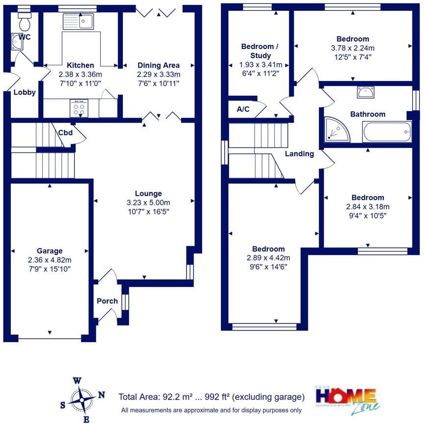 Marabout Close, Christchurch floorplan