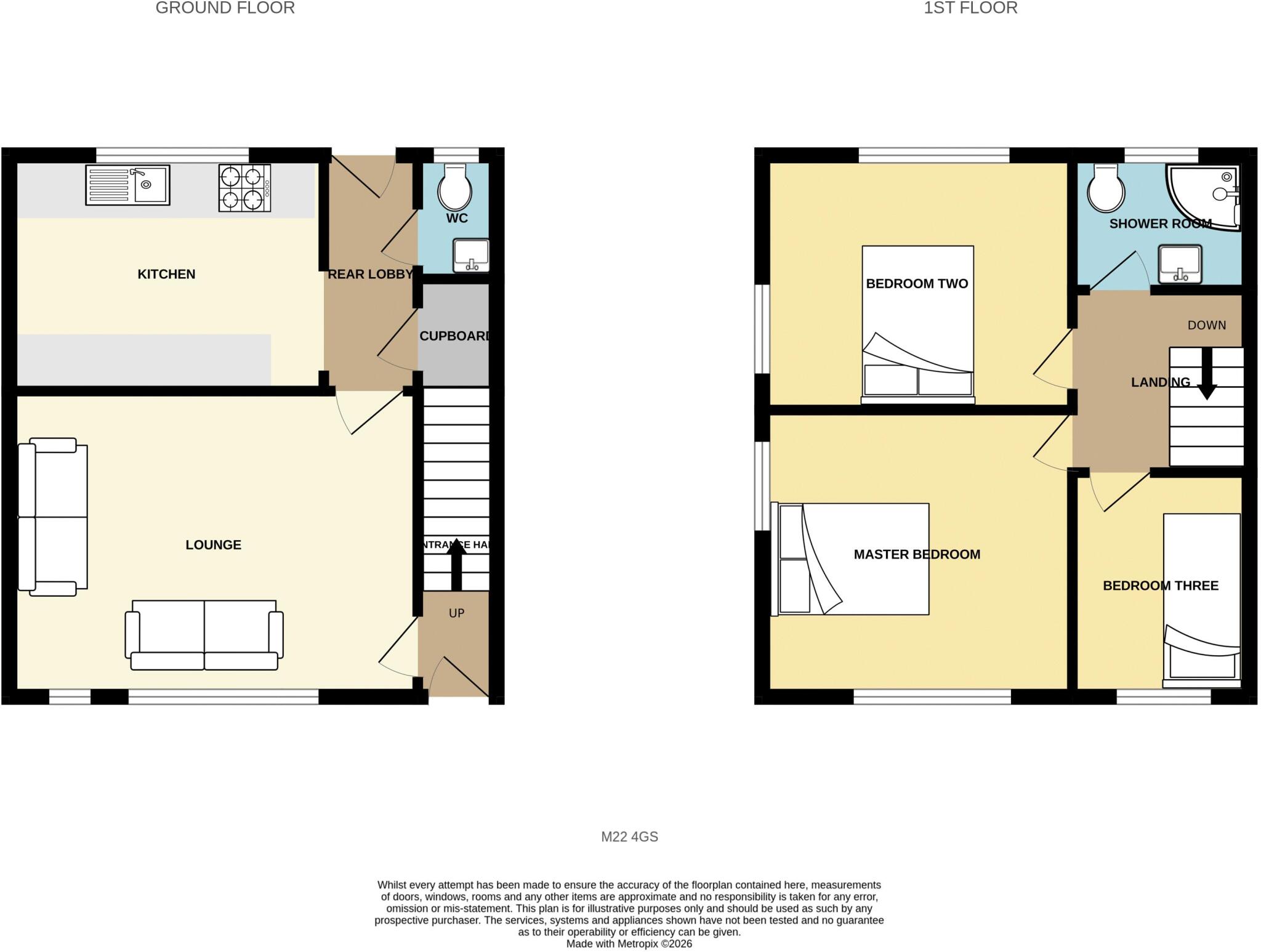 Rotherby Road, Manchester floorplan