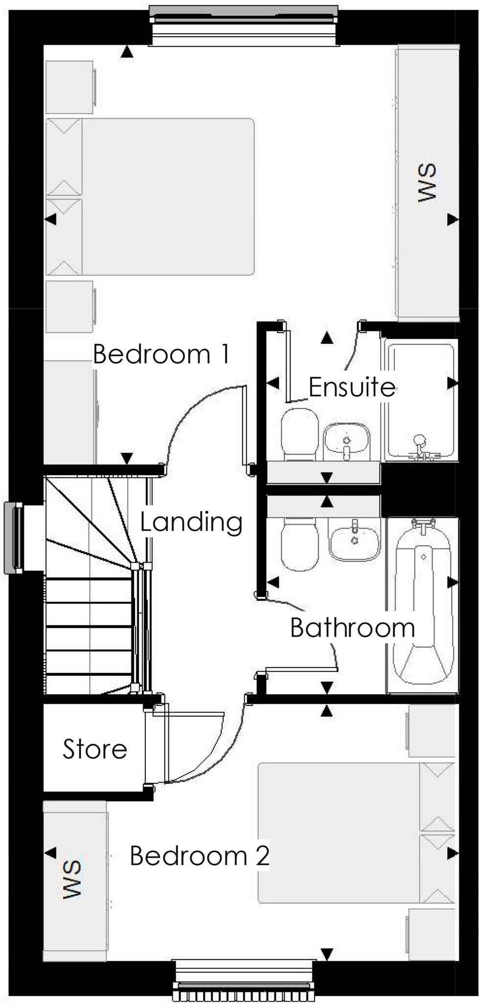 Plot 37, The Potter, Ladywell Coppice, Wombourne, WV5 9AP floorplan