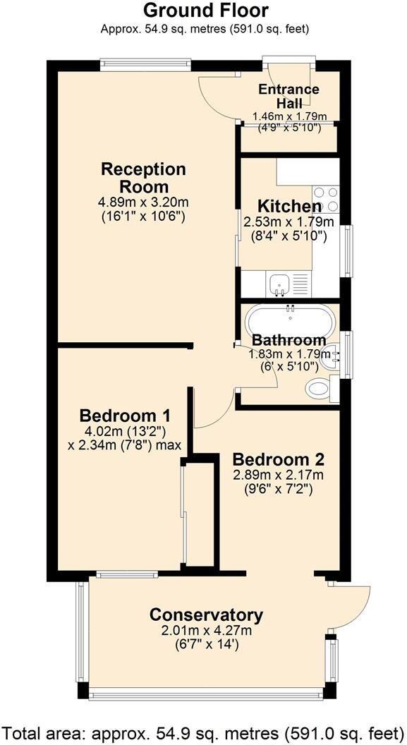 Horsley Close, Linacre Woods, Chesterfield floorplan