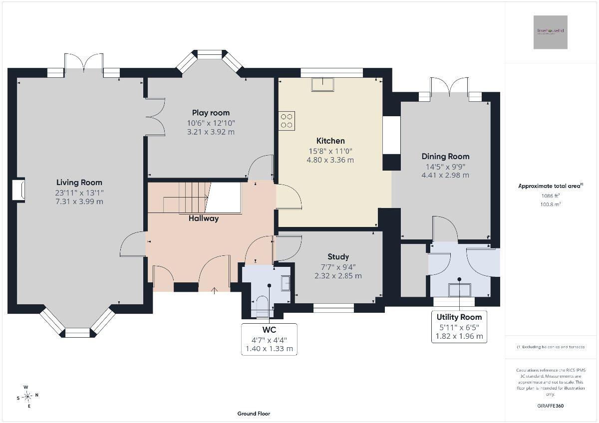 Moss Side Road, Biggar, ML12 floorplan