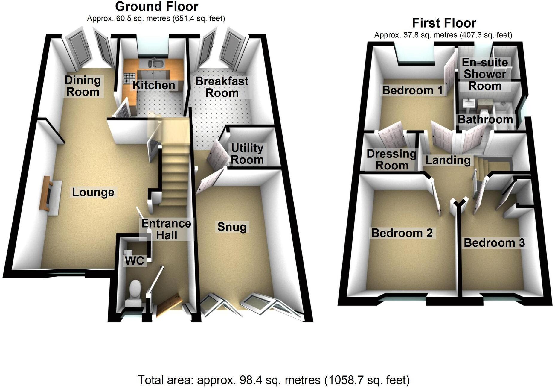 Blackwood, NP12 floorplan