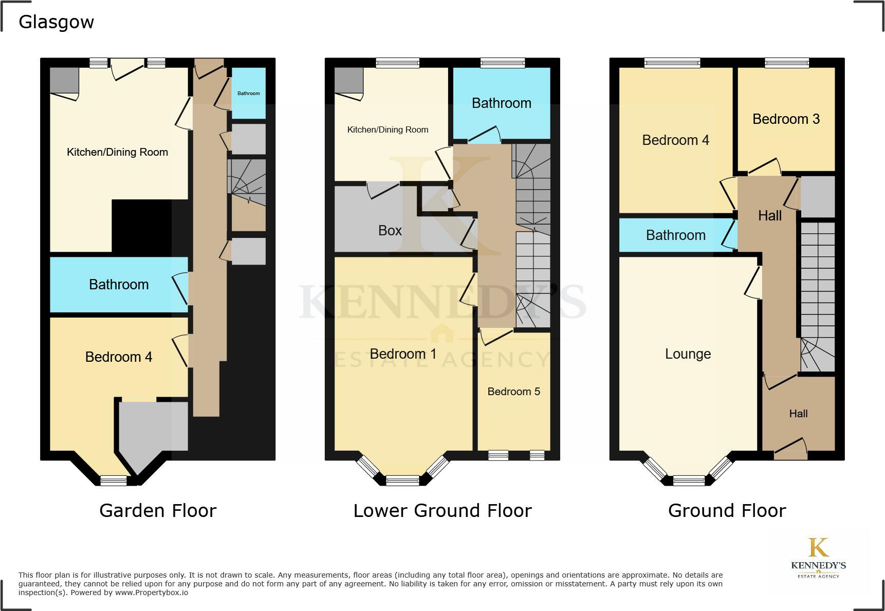 7 Rosslyn Terrace, Dowanhill  floorplan
