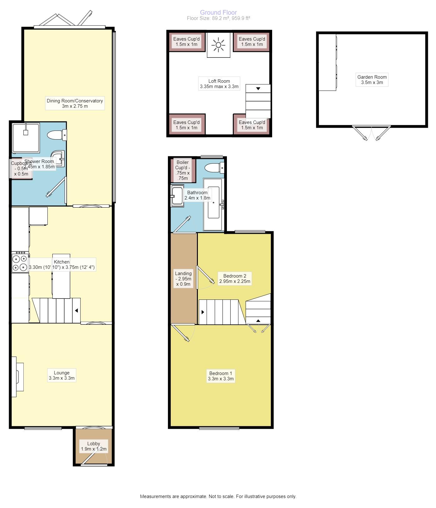 Bremer Road, Staines-Upon-Thames, Middlesex, TW18 floorplan