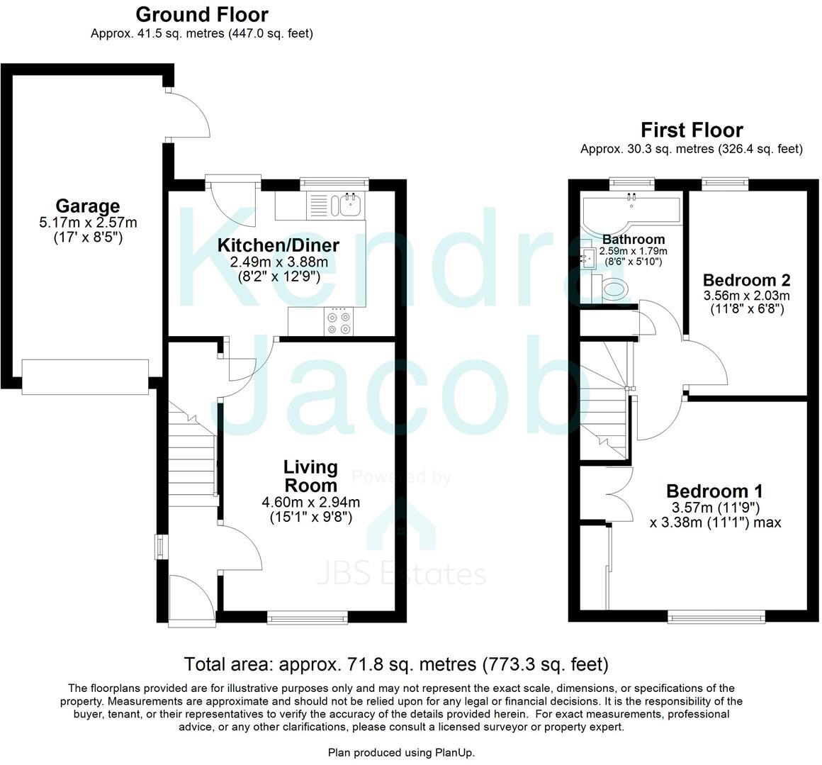 Briar Lea, Worksop floorplan