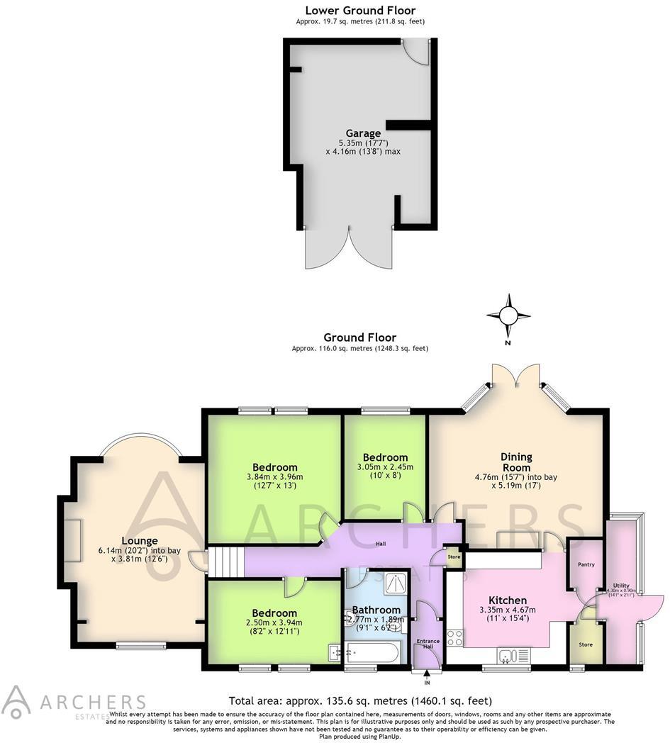 The Quadrant, Totley, Sheffield floorplan