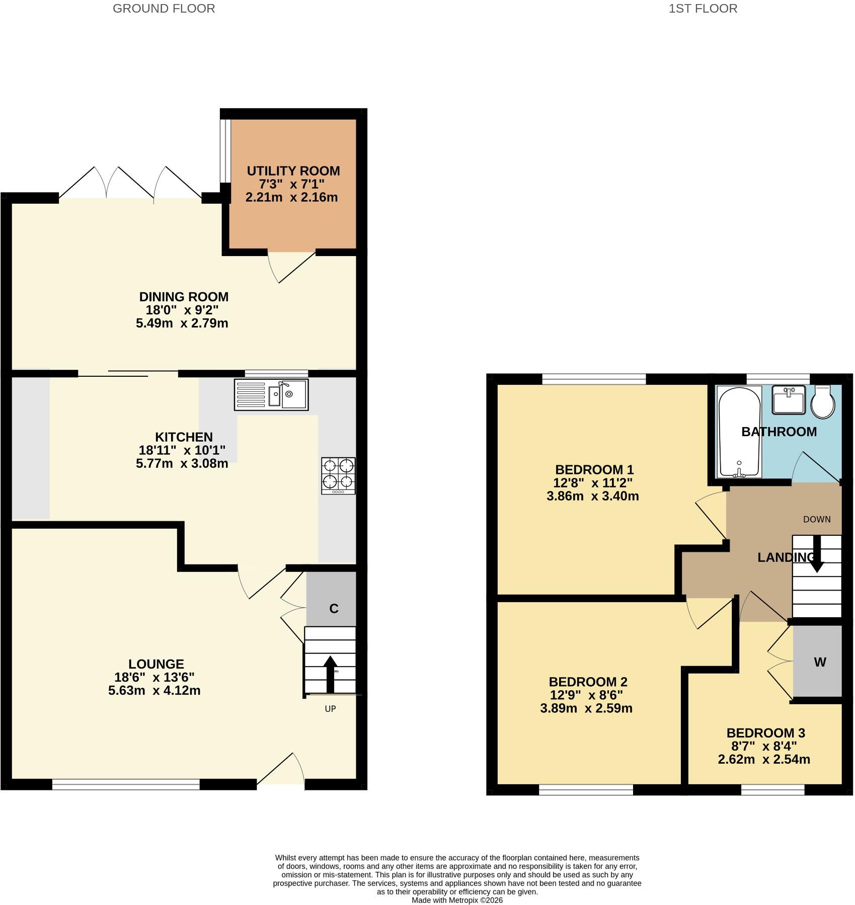 Constable Close, Sholing floorplan