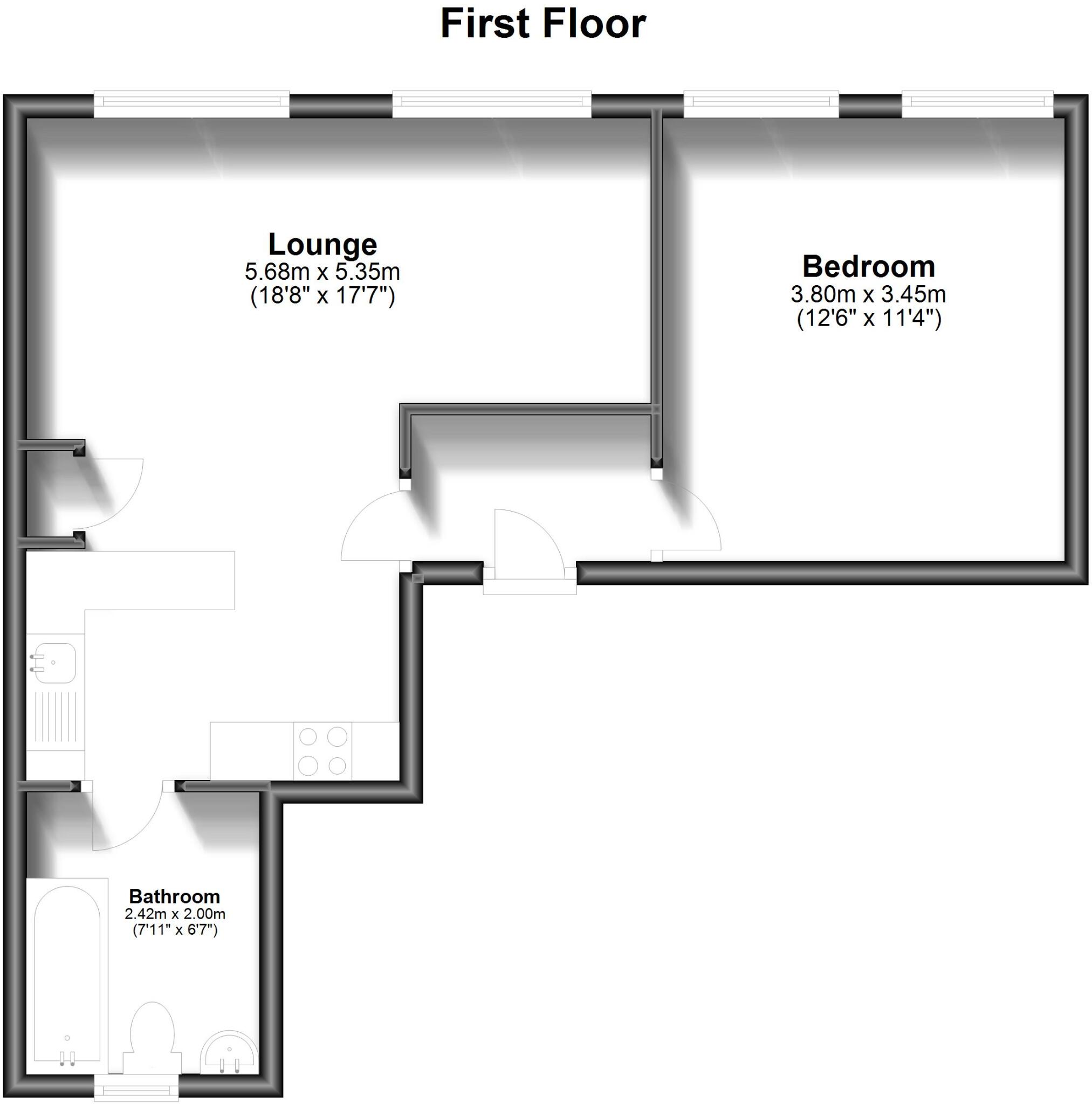 High Street Tonbridge TN9 floorplan