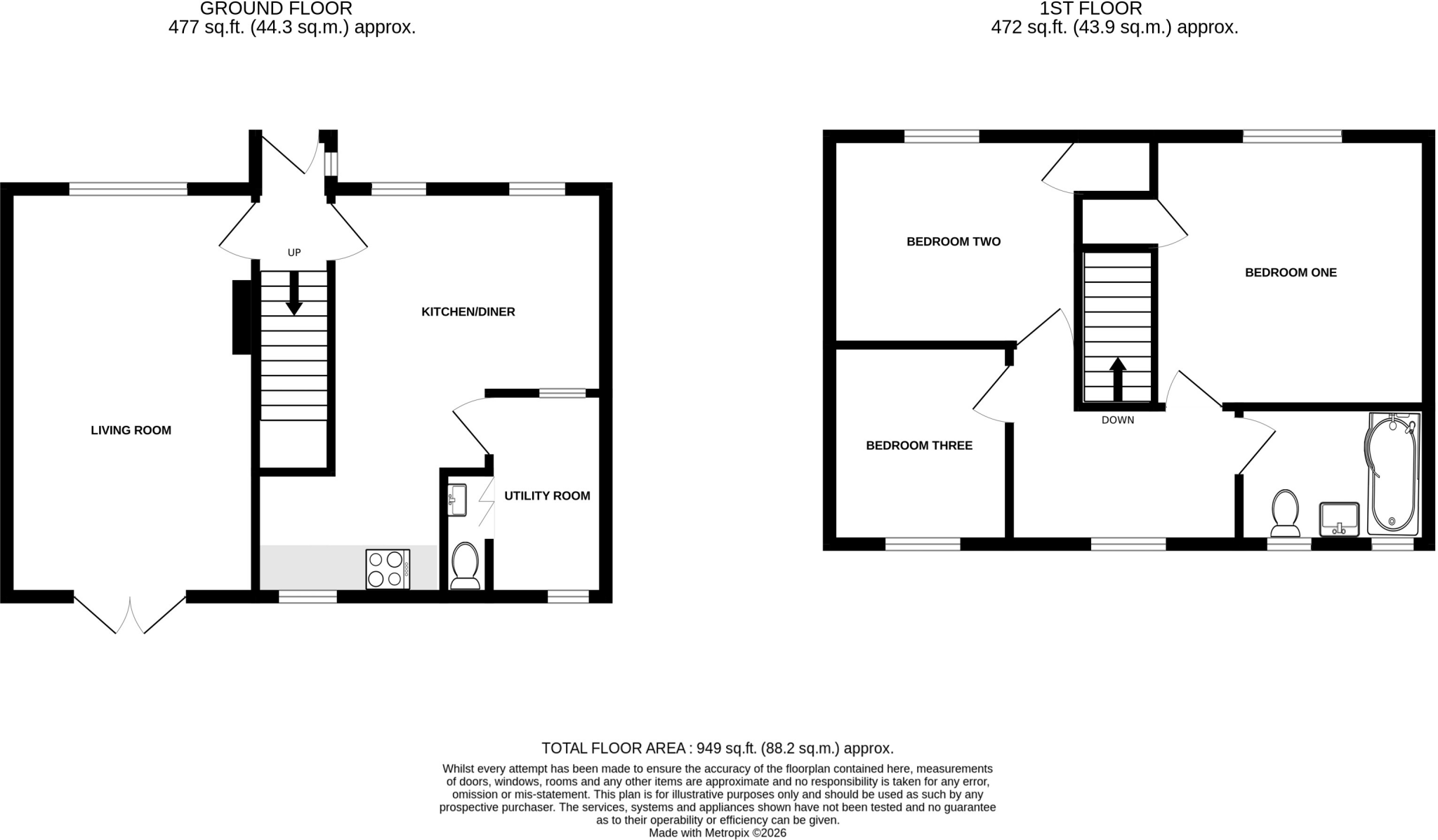 Sladwell Close, Grantchester, Cambridge floorplan