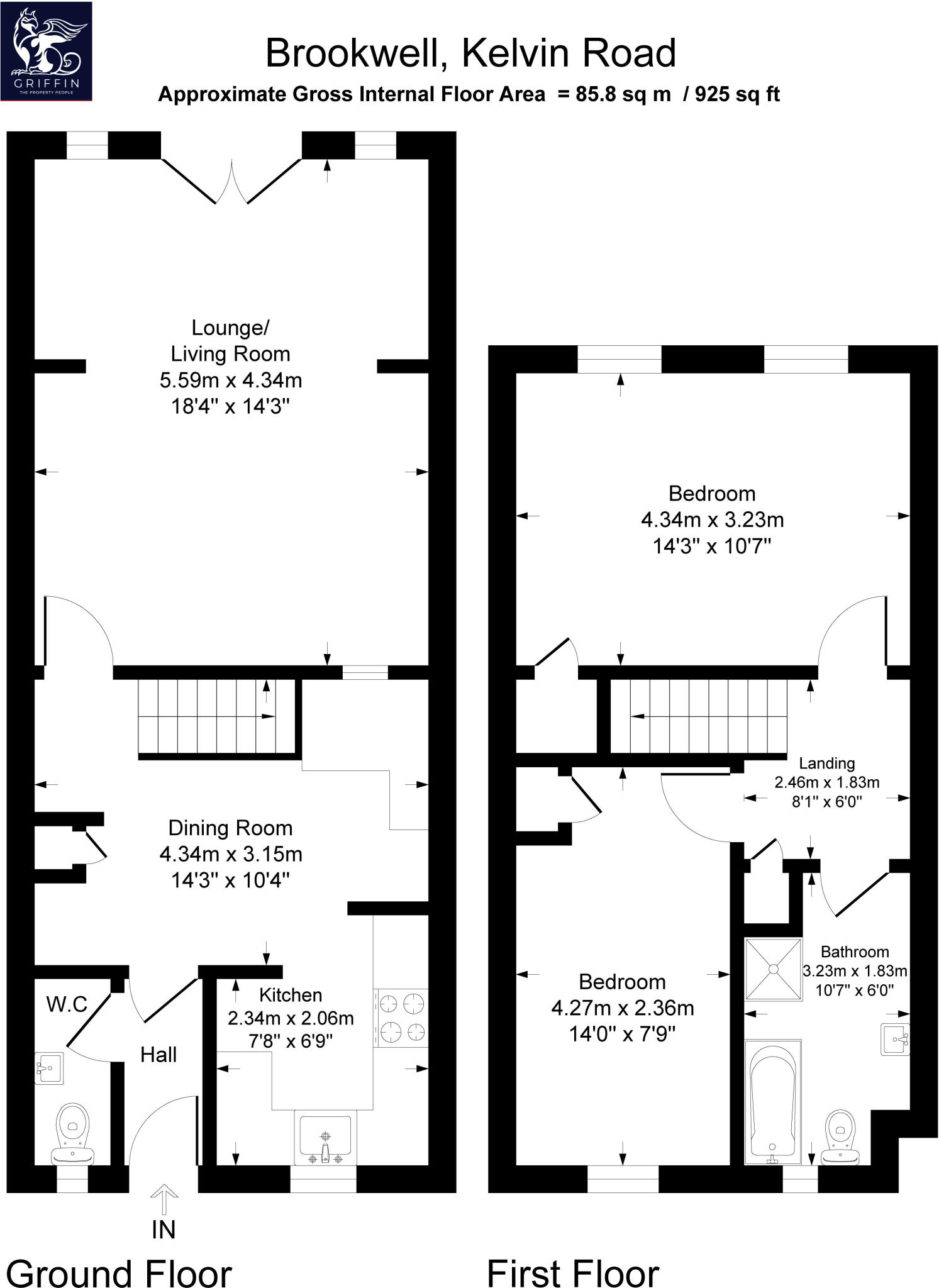 Kelvin Road, Tilbury, RM18 floorplan