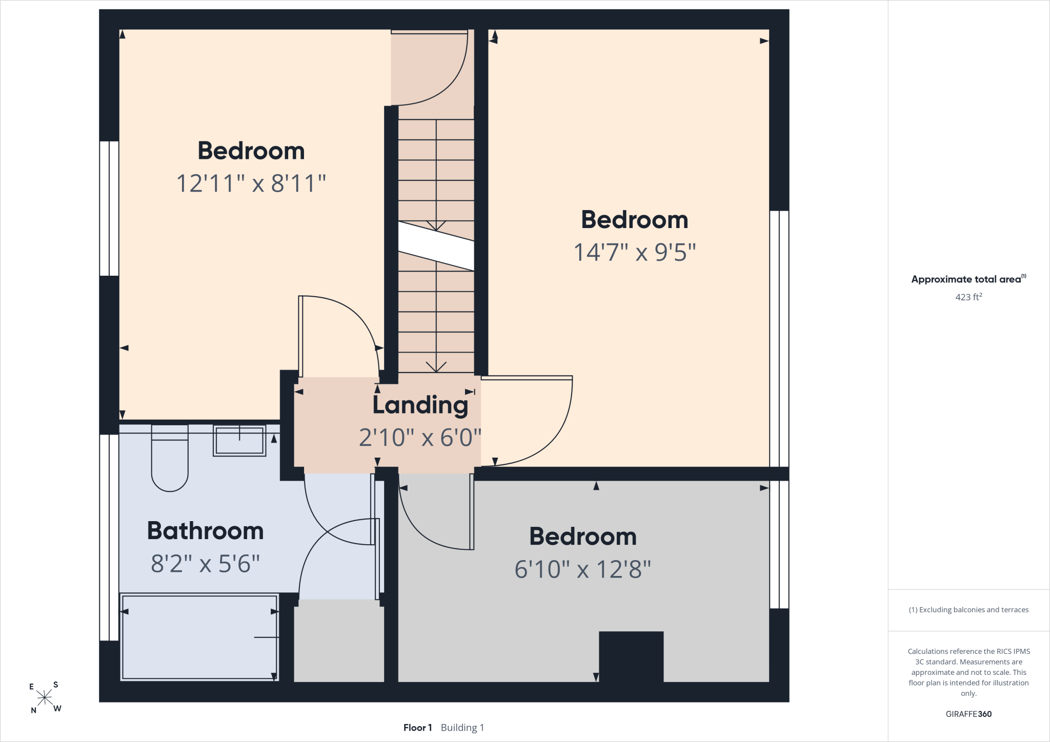Bernhardt Crescent, Stevenage, Hertfordshire floorplan