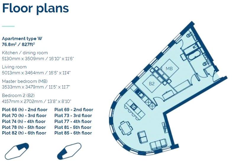 3 Station Square, Cambridge, CB1 floorplan