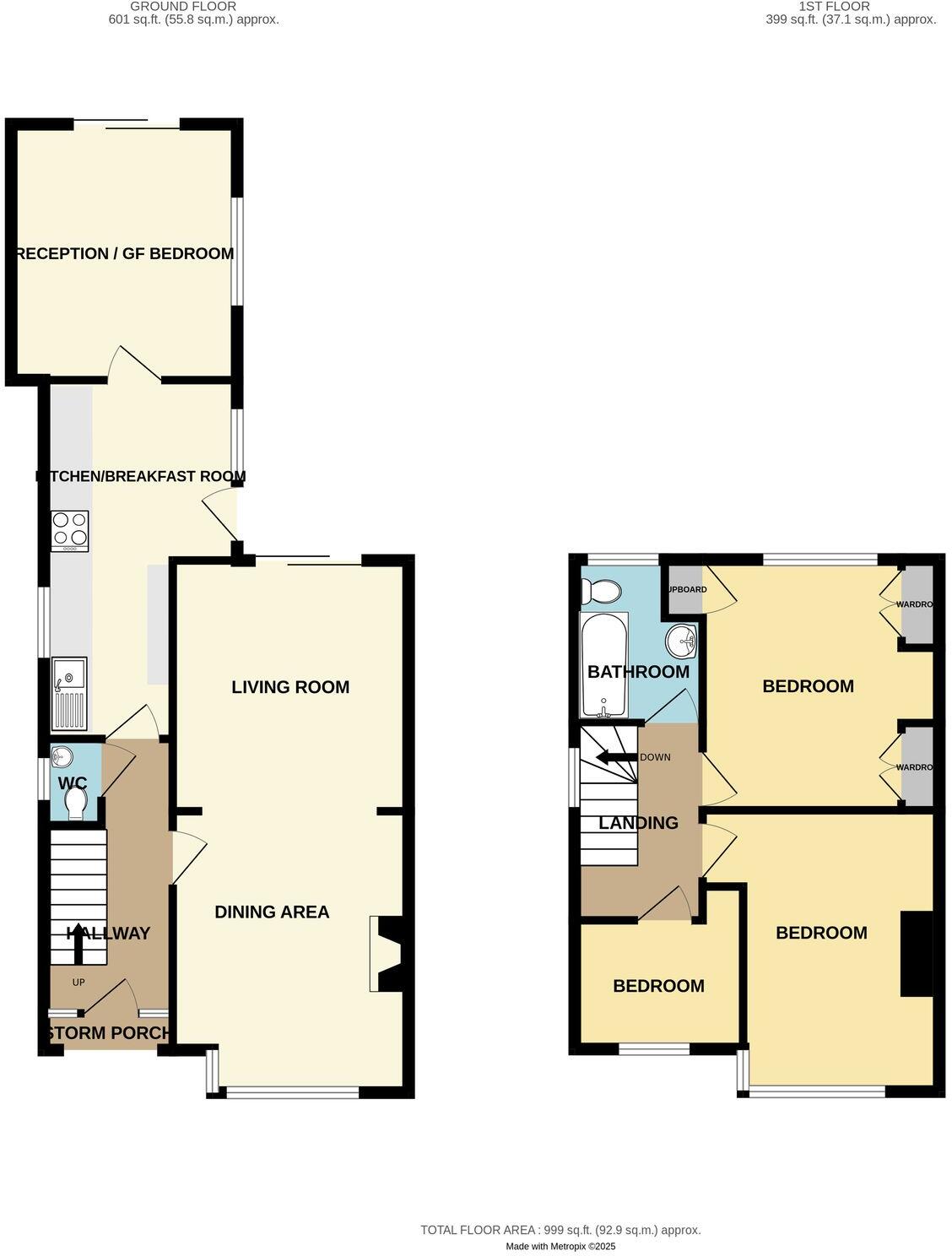 Stile Lane, Rayleigh, SS6 floorplan