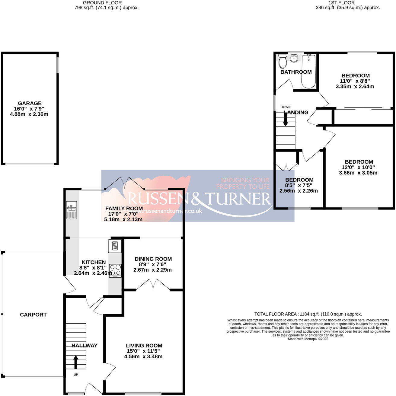 Popes Lane, Terrington St Clement floorplan