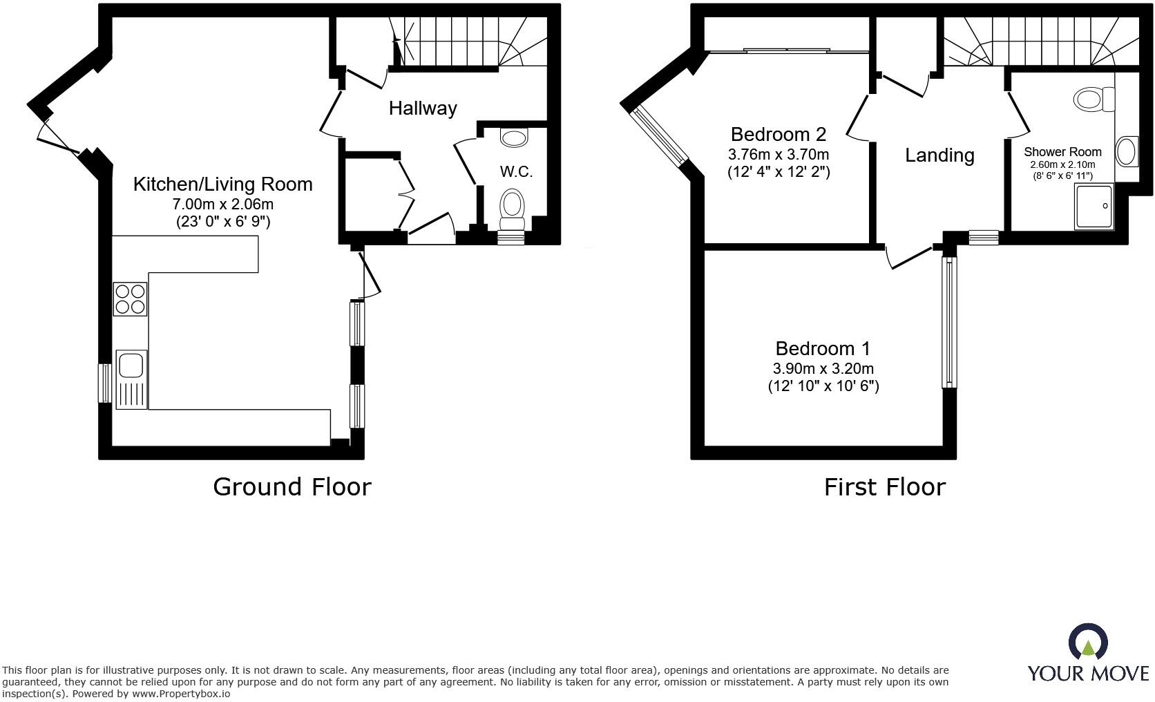 Priory Courtyard, Ramsgate, Kent, CT11 floorplan