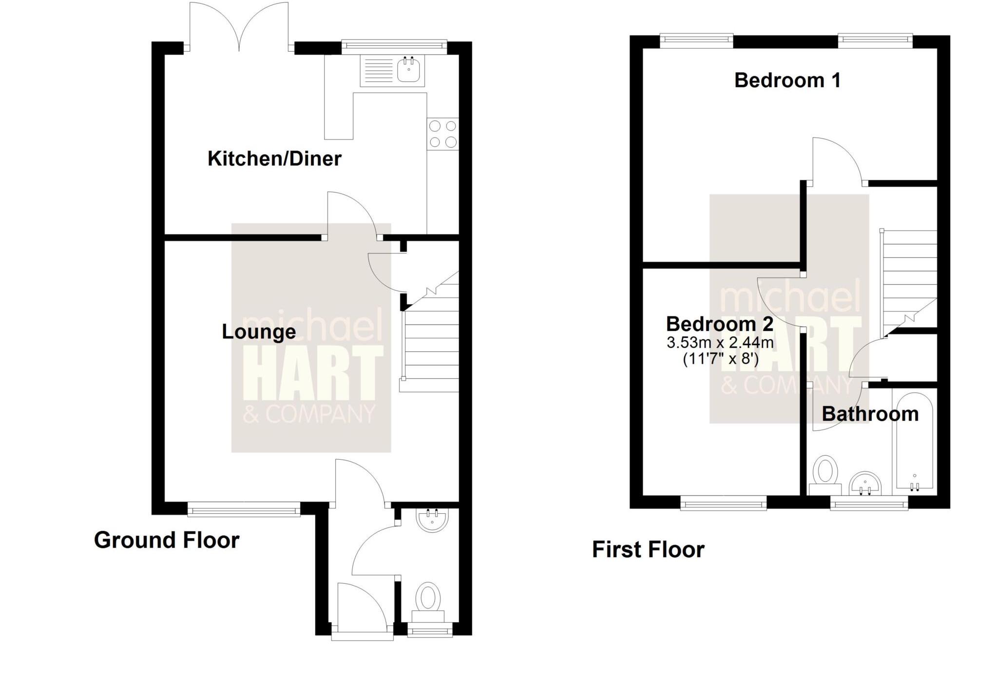 Leat Place, Bollington floorplan