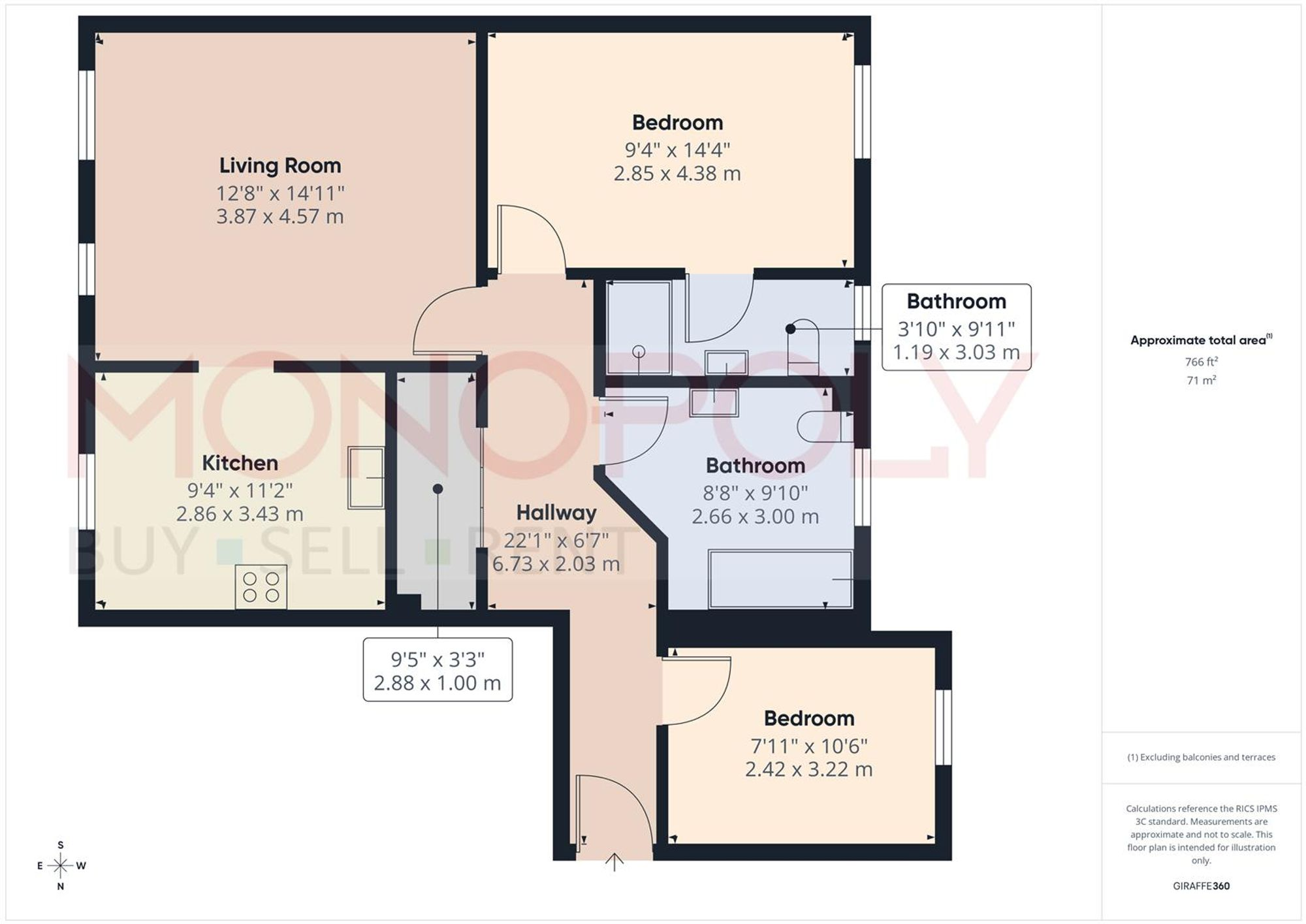 Corunna Court, Wrexham, LL13 floorplan