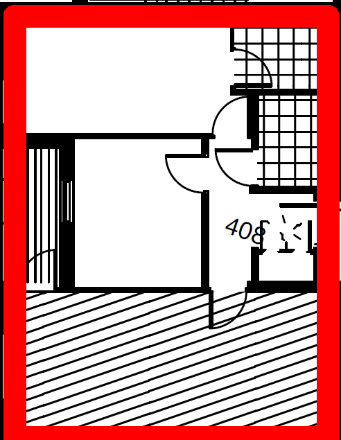 Modern 1B1B Apartment | Advent House | Manchester M4|N148920 floorplan