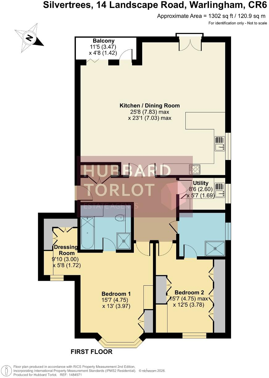 Landscape Road, Warlingham, Surrey, CR6 9JB floorplan
