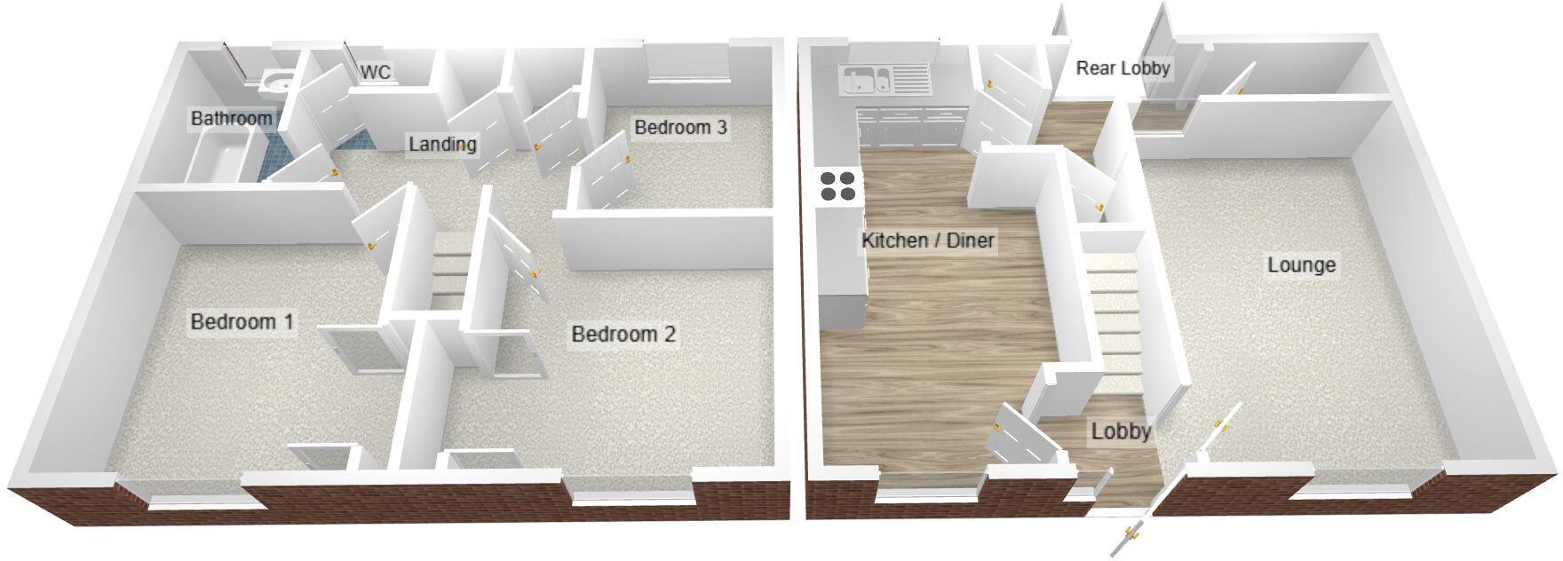 Jim Forrest Close, Coventry, CV3 floorplan