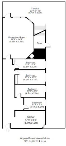 Uxbridge Road, W5 floorplan