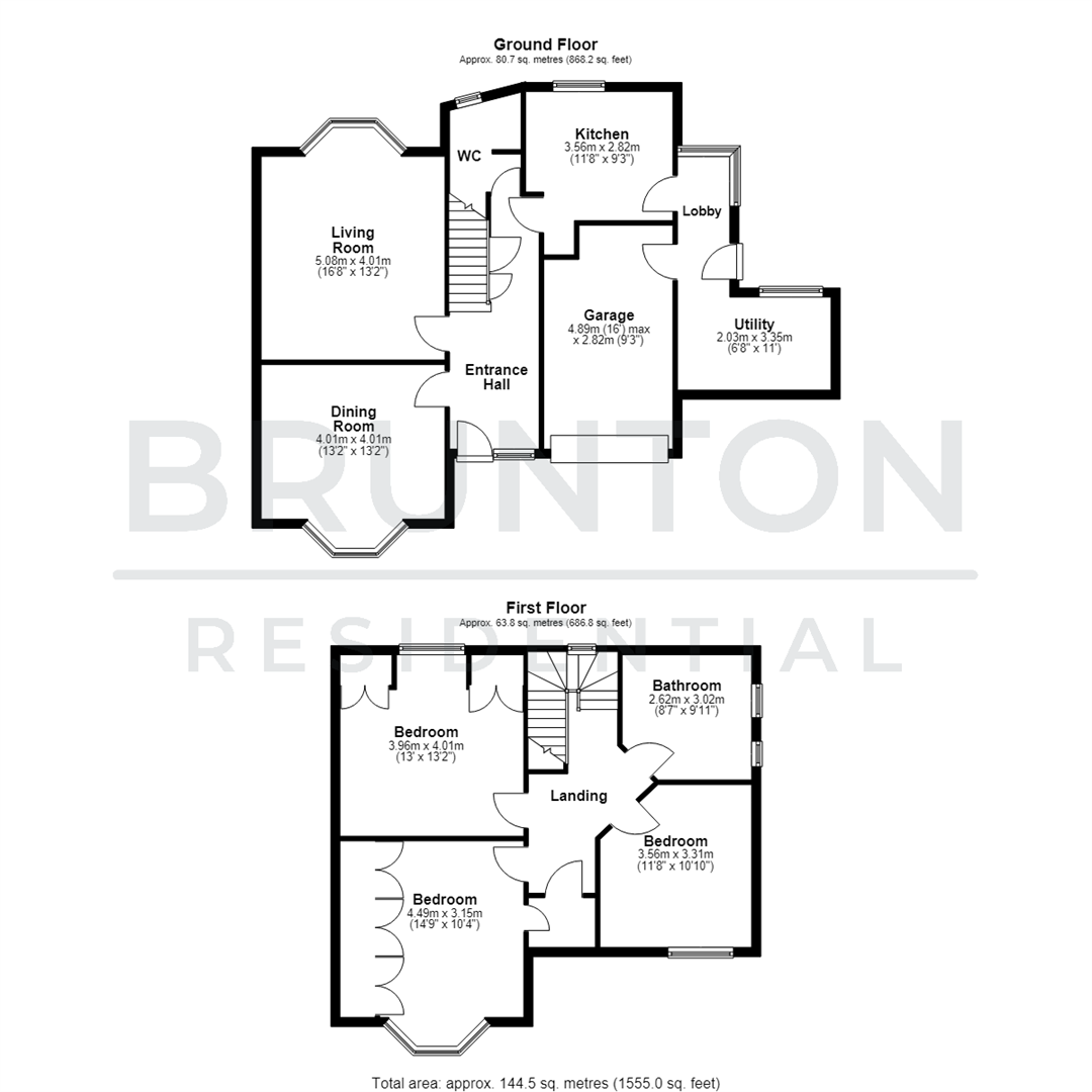 Westacres Crescent, Newcastle Upon Tyne, NE15 floorplan