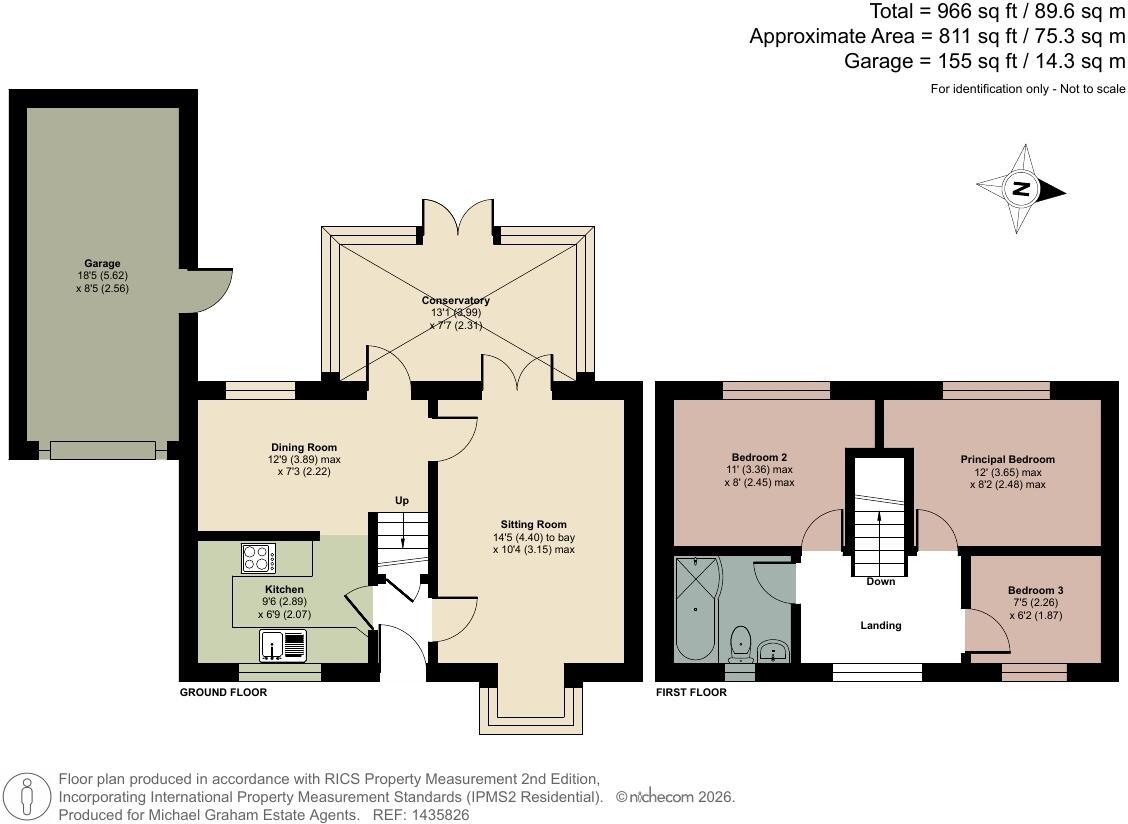 Hockliffe Brae, Walnut Tree, Milton Keynes, Buckinghamshire, MK7 floorplan