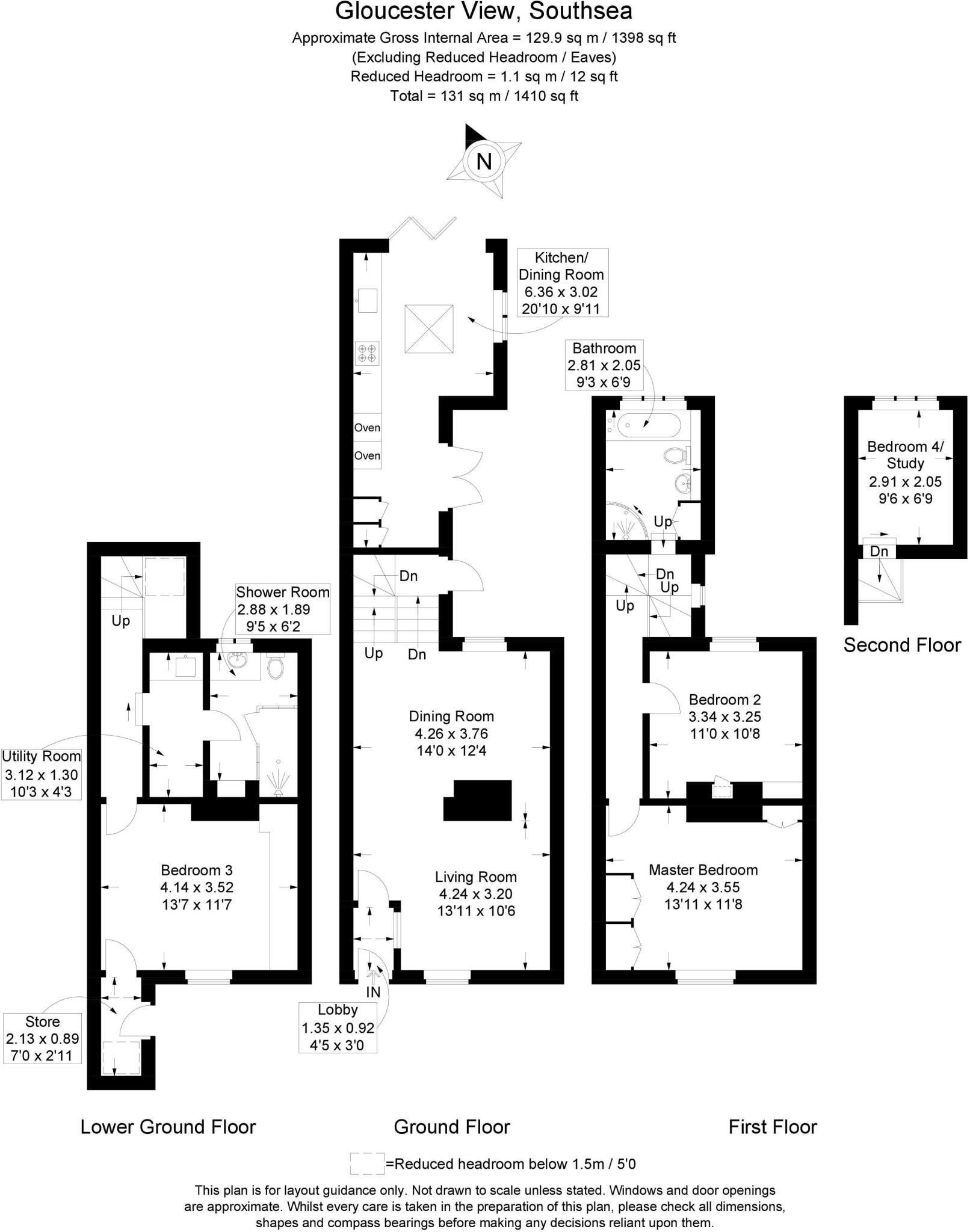7 Gloucester View floorplan