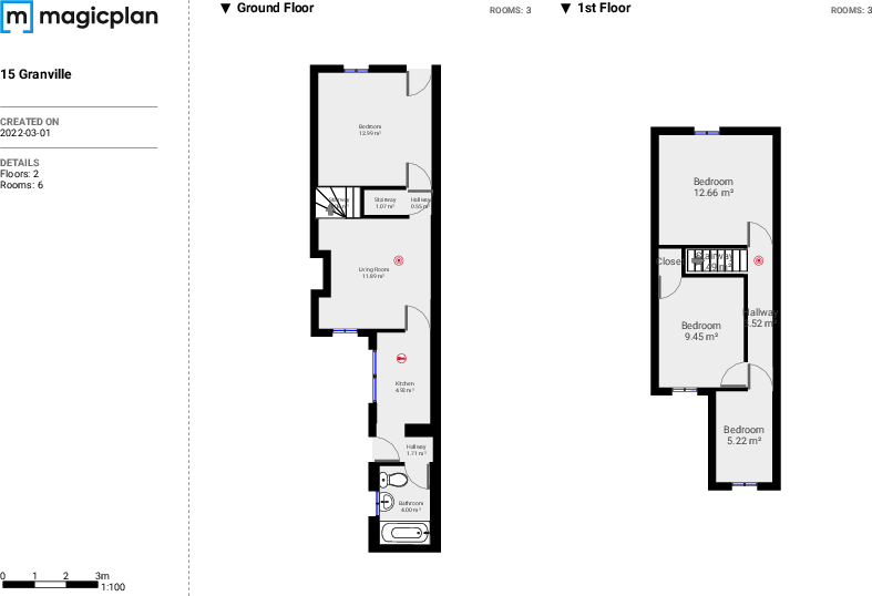 Granville Street, Loughborough floorplan