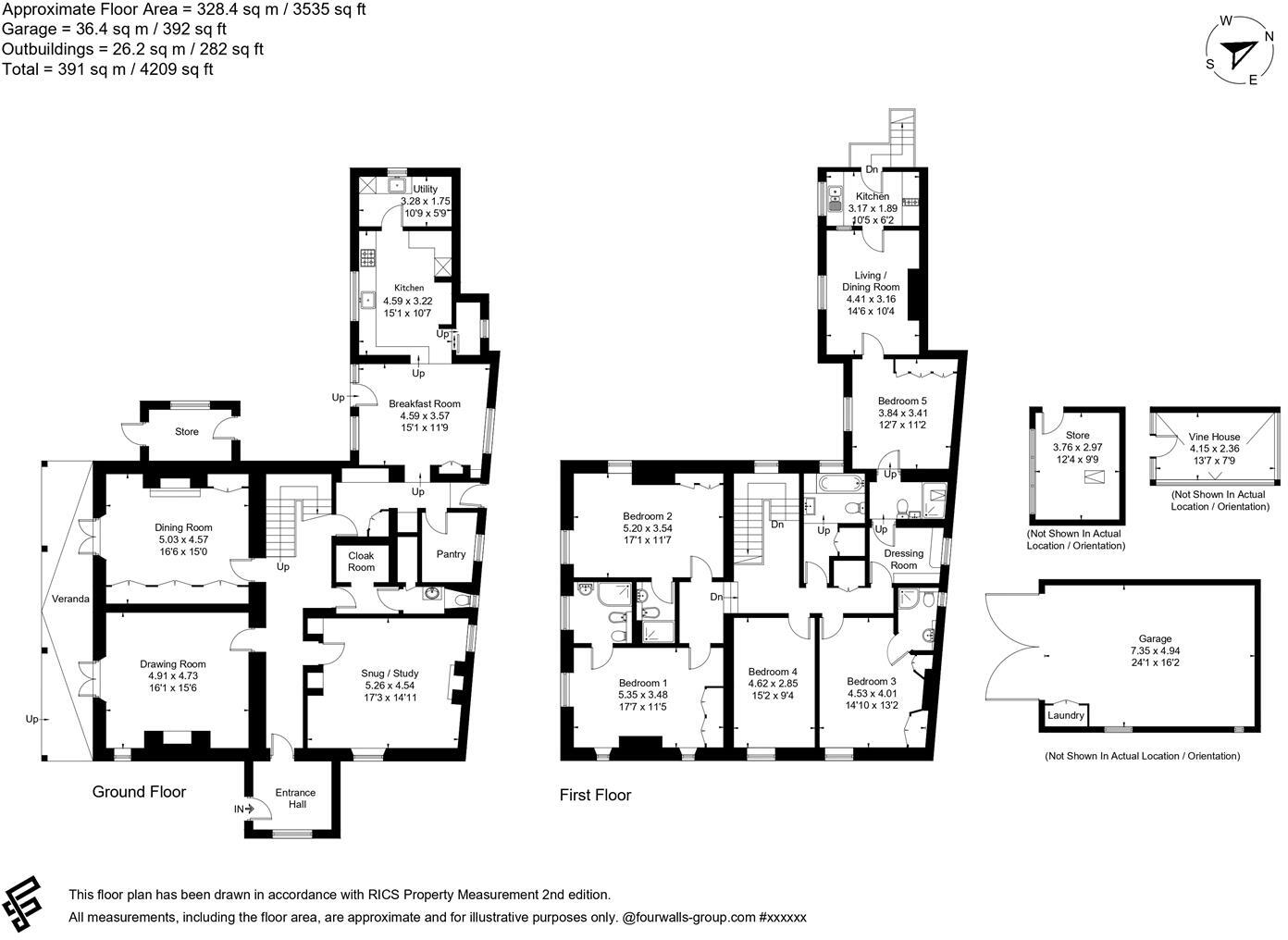 Ottery St. Mary floorplan