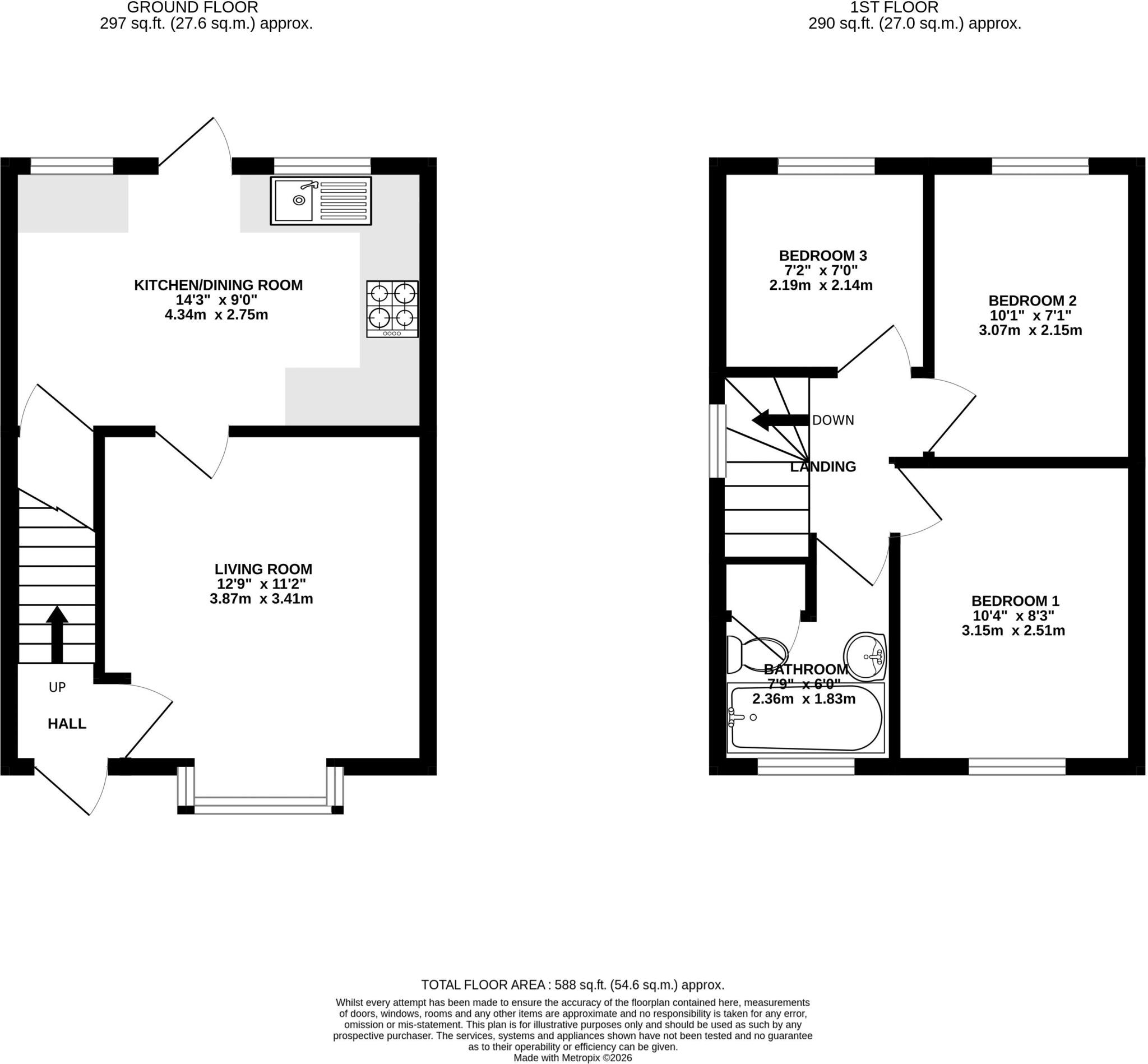 Longfield Street, Aspull, Wigan floorplan