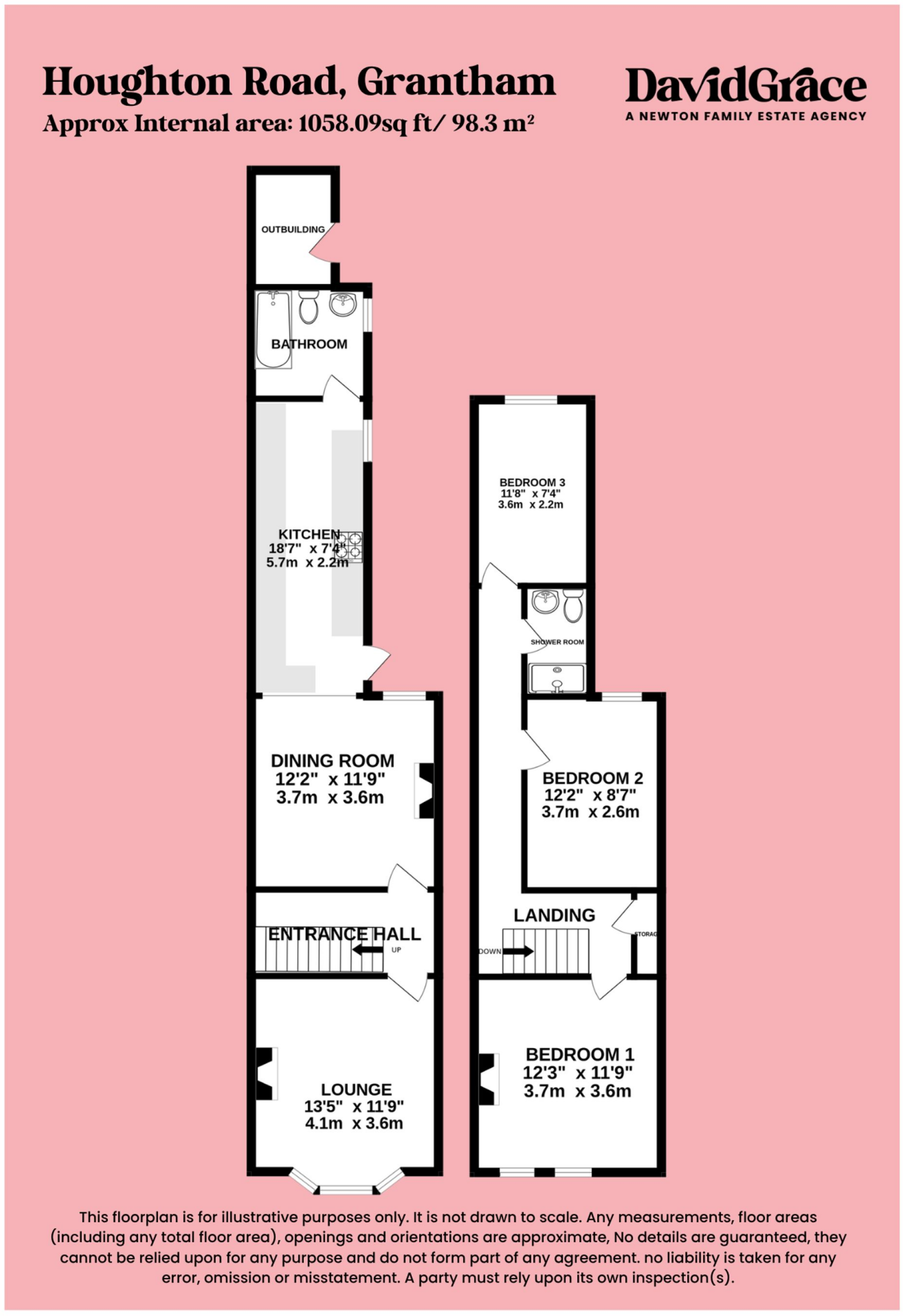 Houghton Road, Grantham, NG31 floorplan