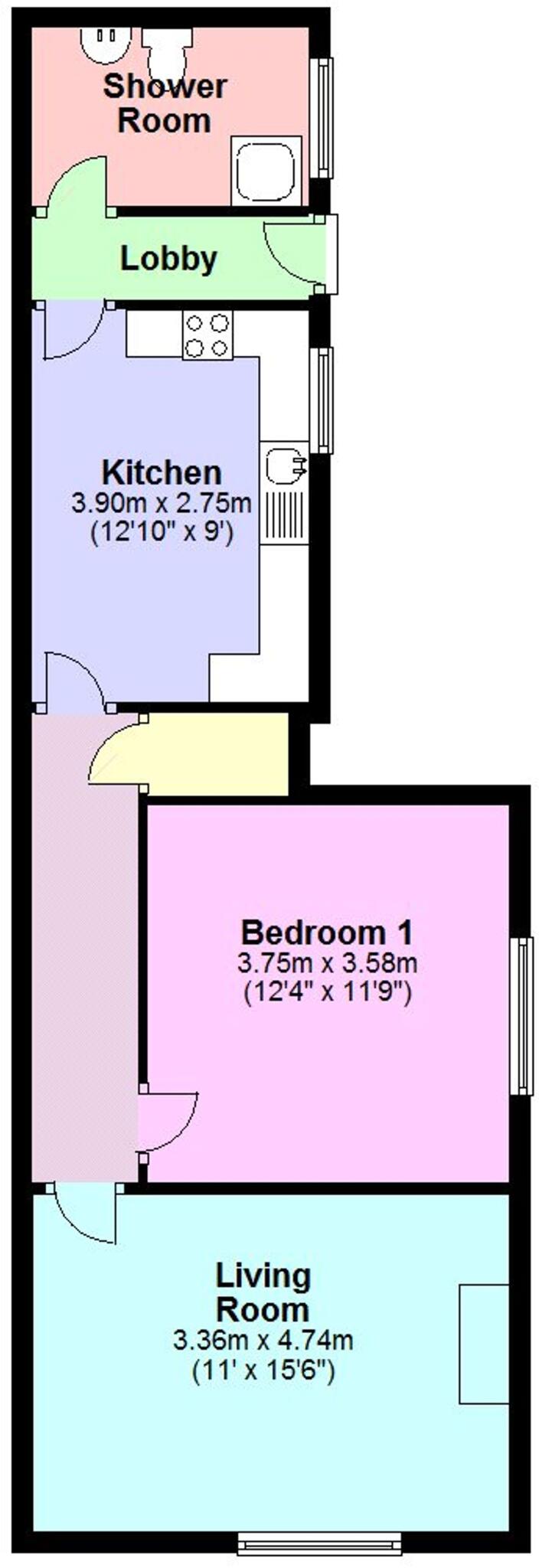 Haven Terrace, Grimsby, DN31 floorplan